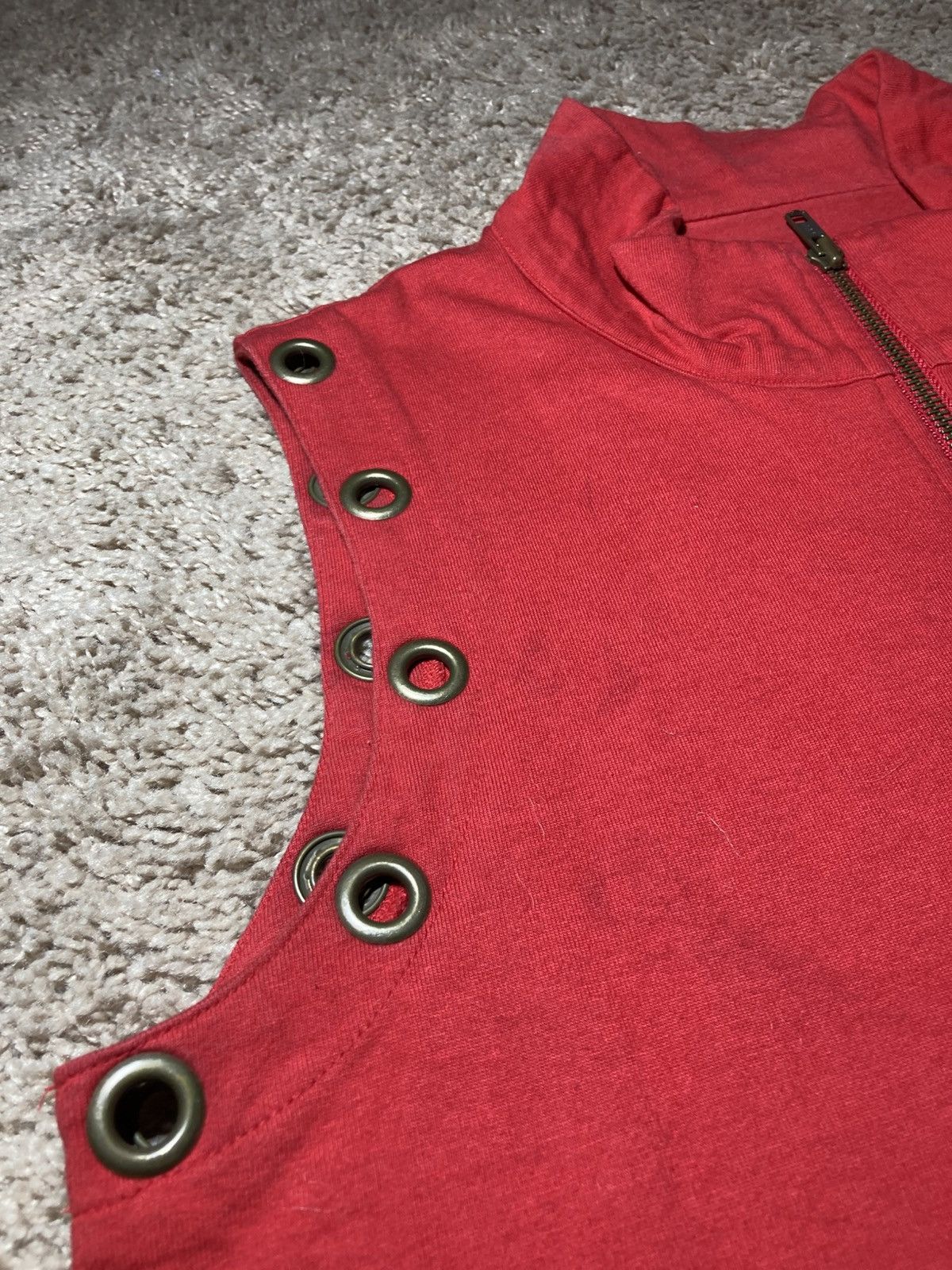 Beauty Beast SS2000 Beauty:Beast Rumble Fish Red Vest Logo Runway 2000 Size US L / EU 52-54 / 3 - 4 Thumbnail