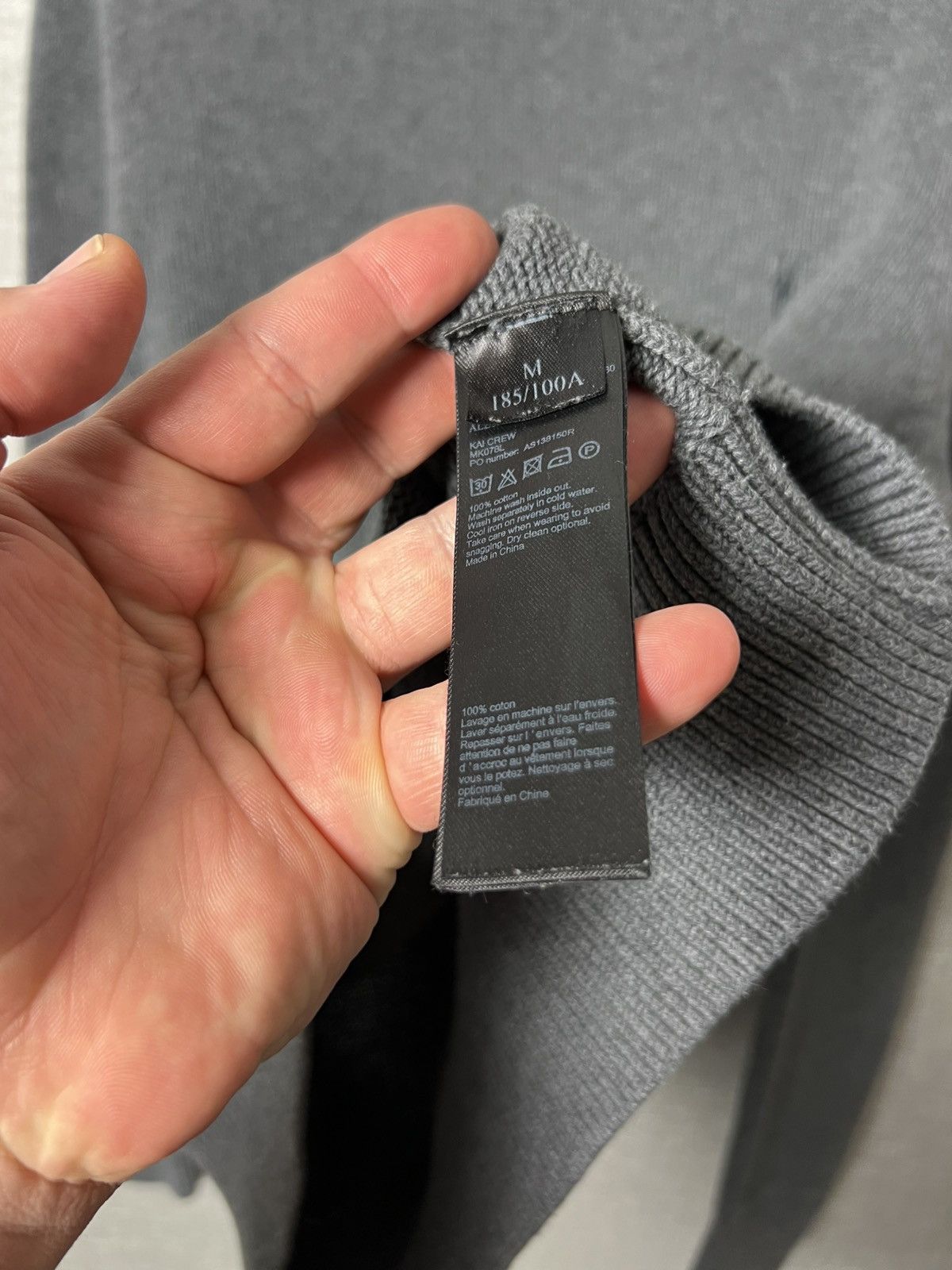 Allsaints Allsaints Kai Crewneck Knitted Sweater Size M Size US M / EU 48-50 / 2 - 10 Thumbnail