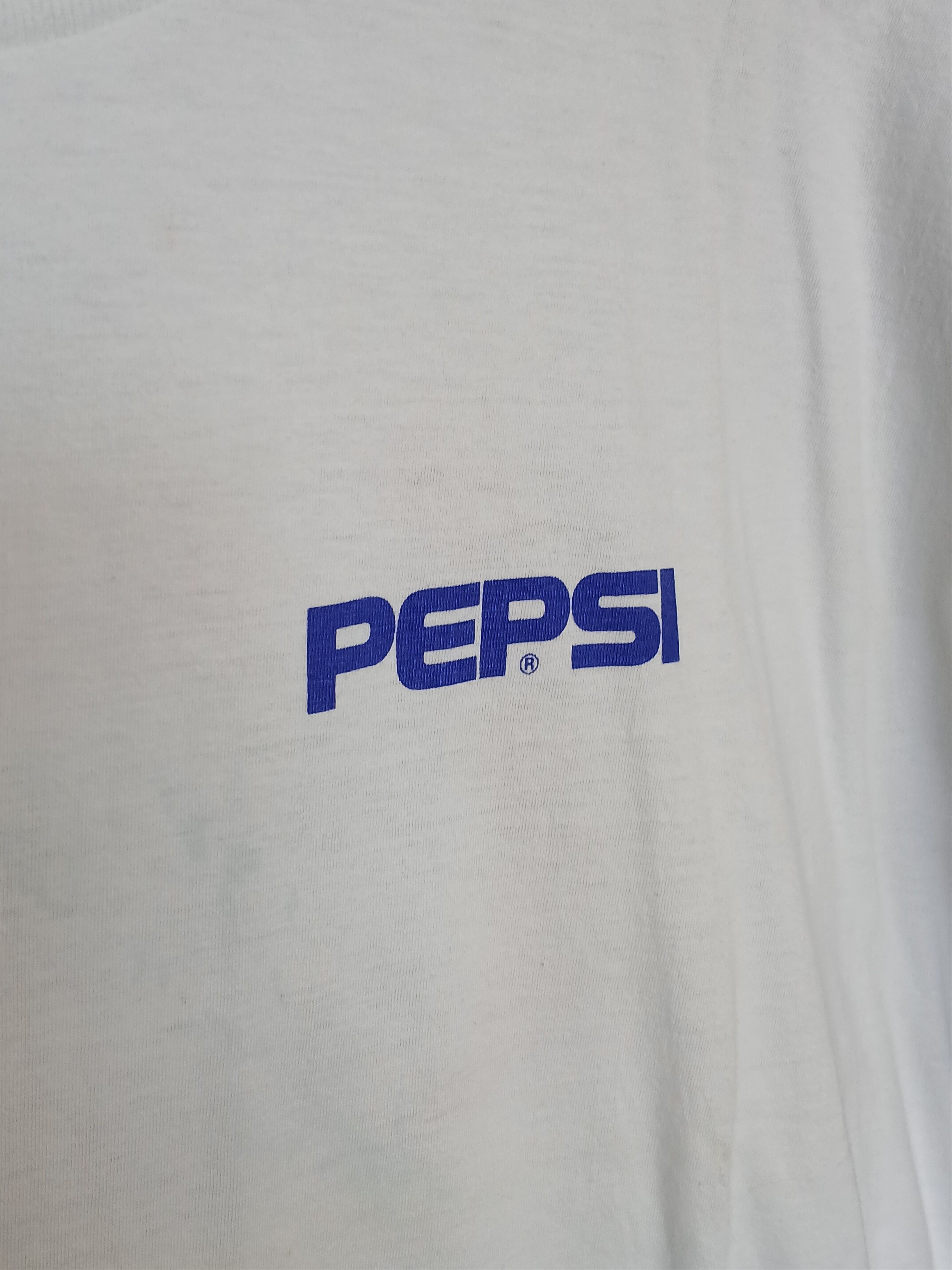 Pepsi × Vintage Vintage Pepsi T-Shirt Size US XL / EU 56 / 4 - 4 Thumbnail