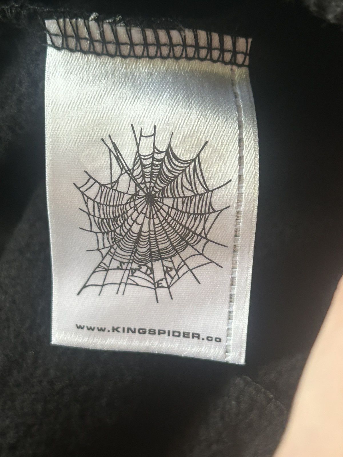 Sp5der SP5DER BLACK RHINESTONE SWEATPANTS Sz M BNWT Size US 32 / EU 48 - 4 Thumbnail