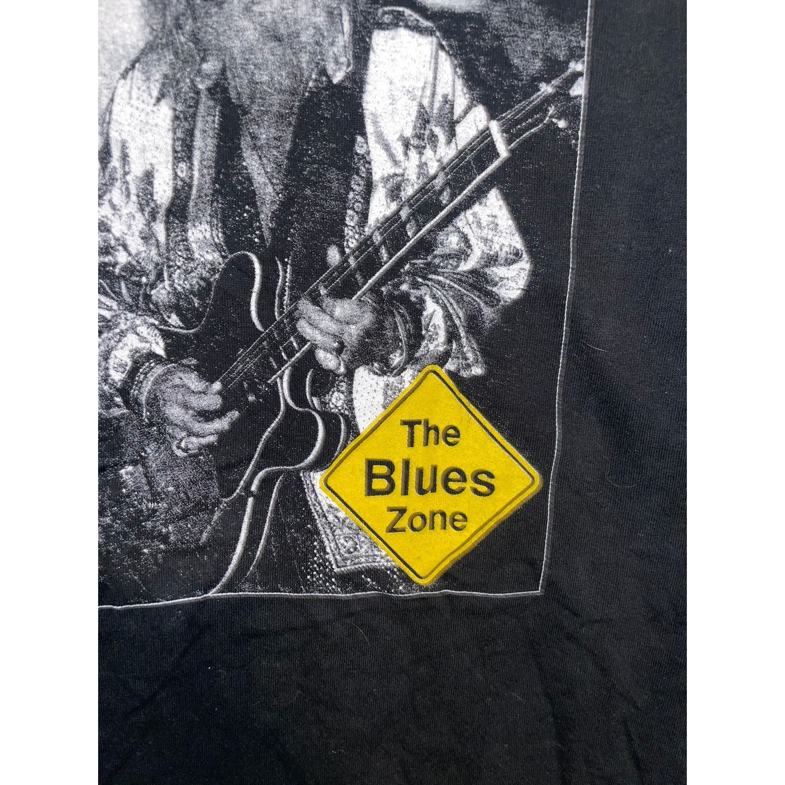 Fruit Of The Loom Vintage Sydney Warner Shirt The Blues Zone Music Tee XL Size US XL / EU 56 / 4 - 4 Thumbnail