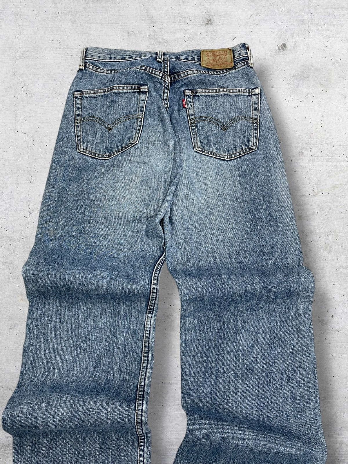 Levi's Vintage Clothing VINTAGE 504 LEVIS USA DESIGNER 90S REGULAR BLUEWASHED DENIM Size US 26 / EU 42 - 11 Thumbnail