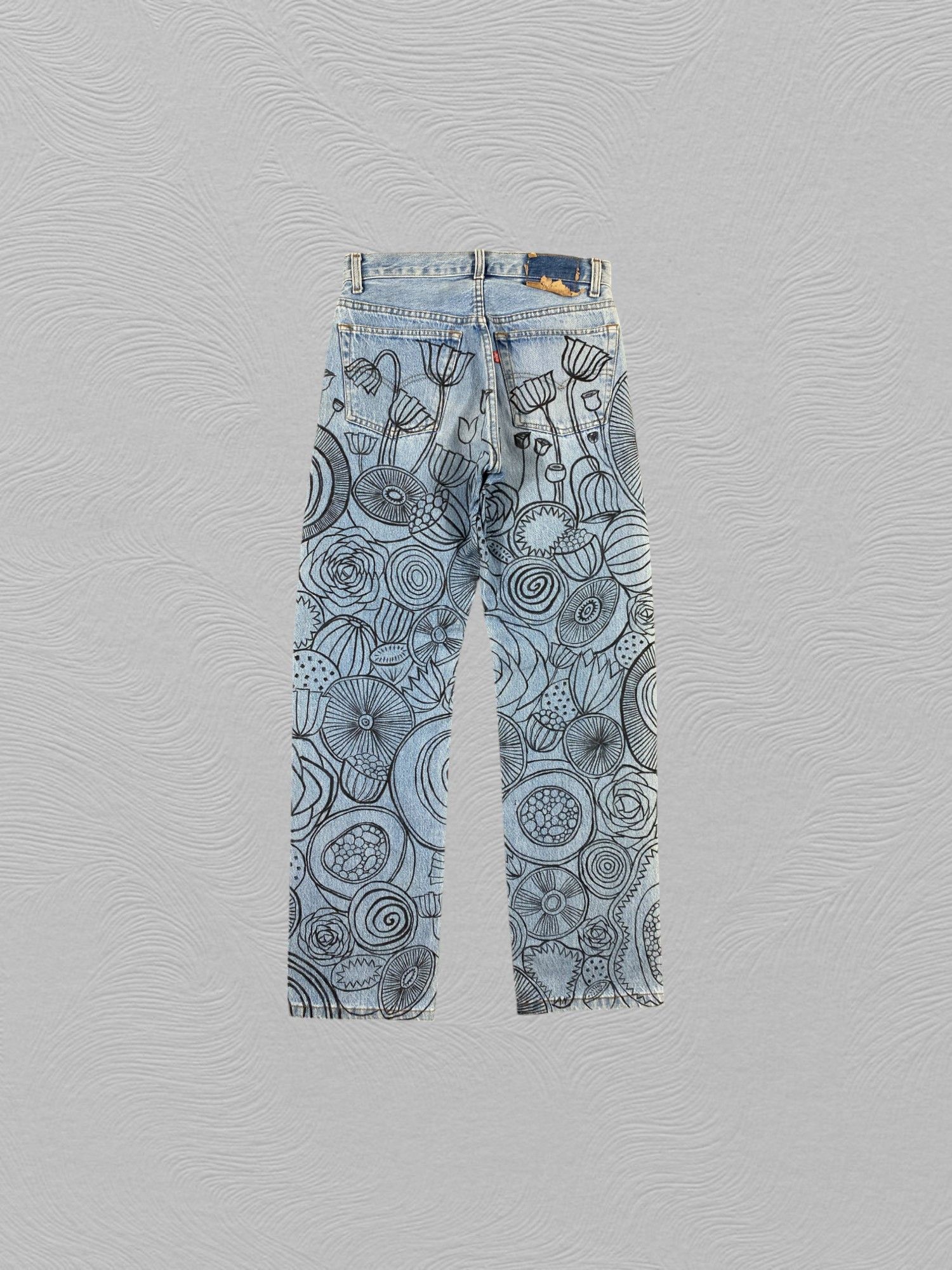 Levi's Vintage Levi's 501 Custom Jeans 28x30 Denim-JN3959 Size US 28 / EU 44 - 2 Thumbnail