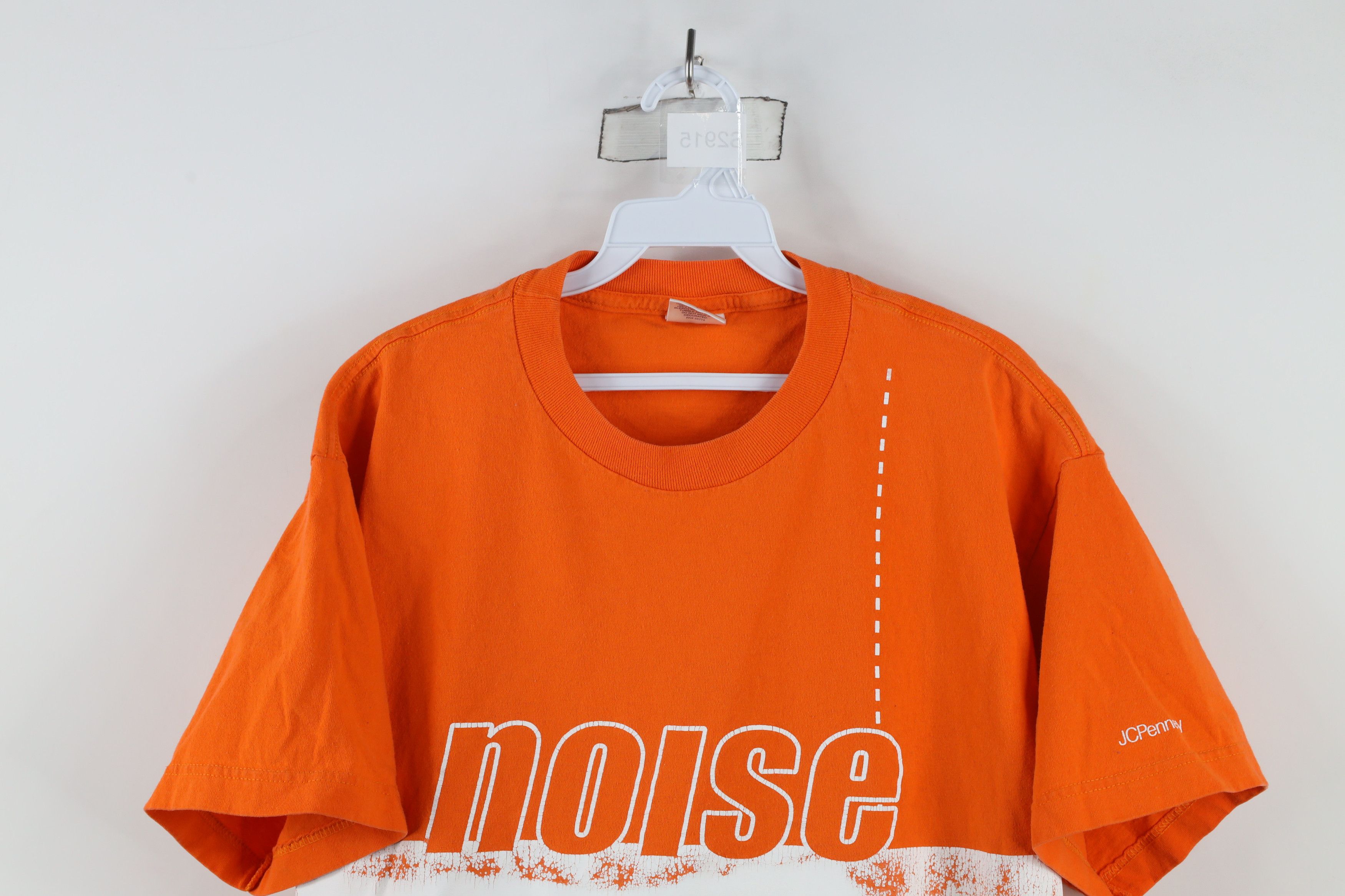 Vintage Vintage 90s Streetwear Spell Out Noise Short Sleeve T-Shirt Size US L / EU 52-54 / 3 - 2 Thumbnail
