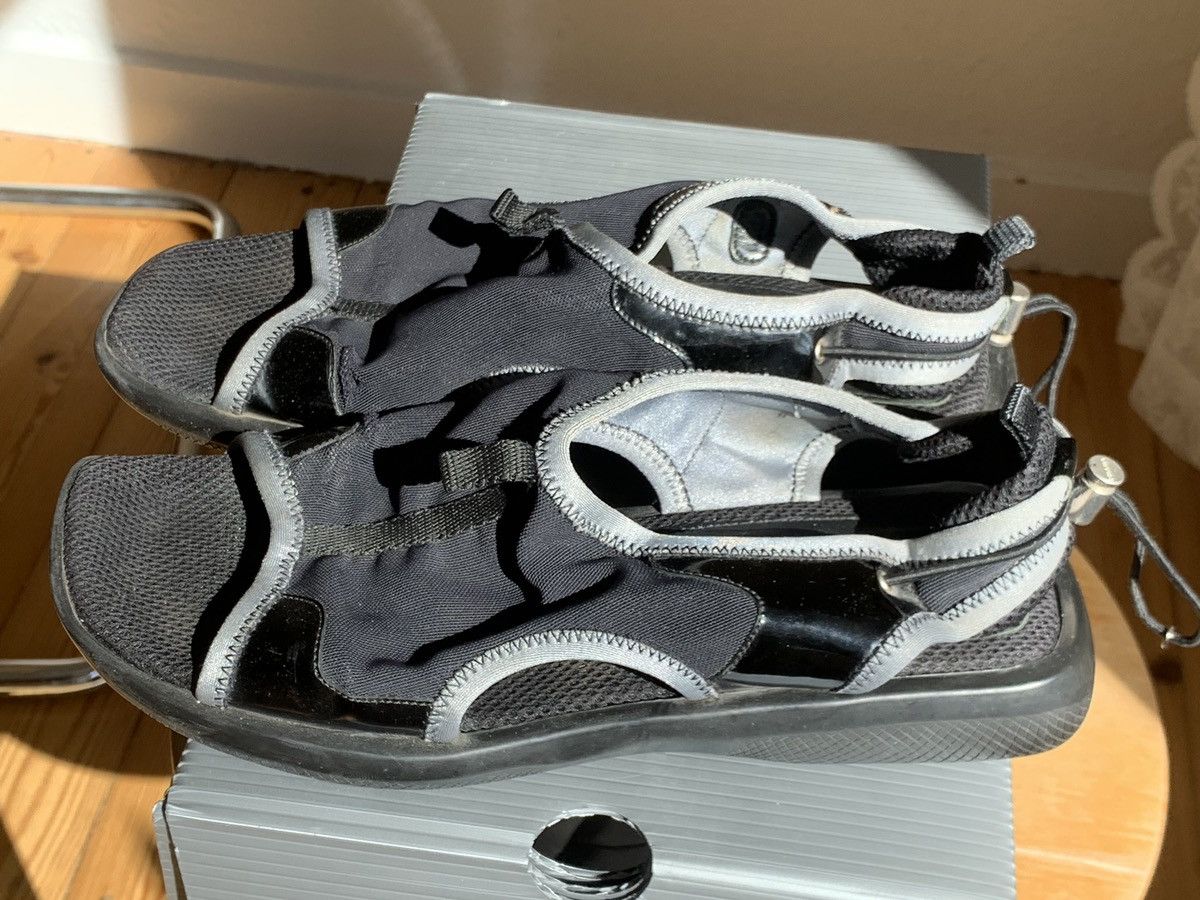 Prada Prada linea rossa chunky vibram sandals Size US 10 / IT 40 - 3 Thumbnail