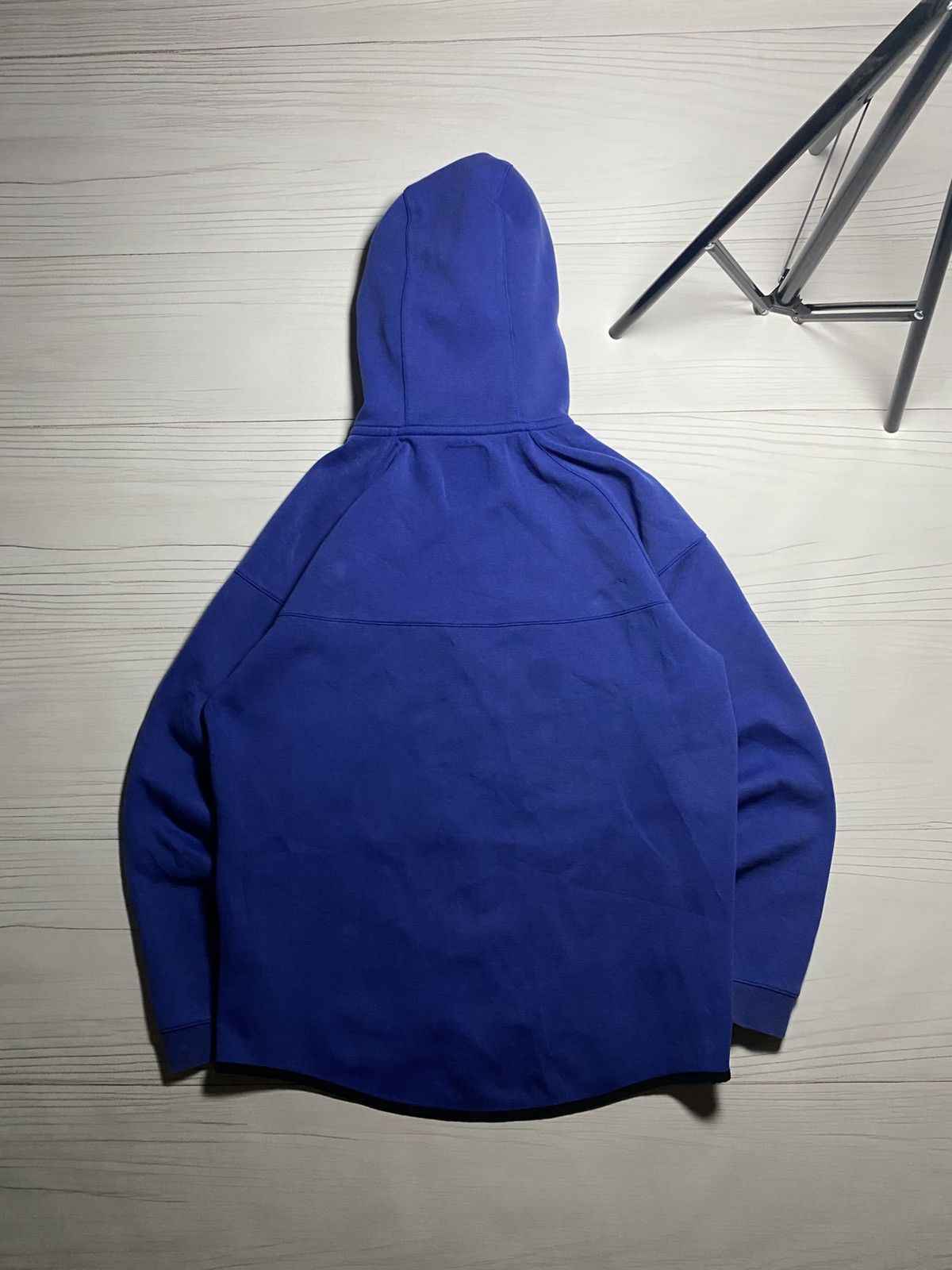 Nike × Vintage Vintage Nike Tach Fleece drill faded y2k zip hoodie Size US L / EU 52-54 / 3 - 2 Thumbnail