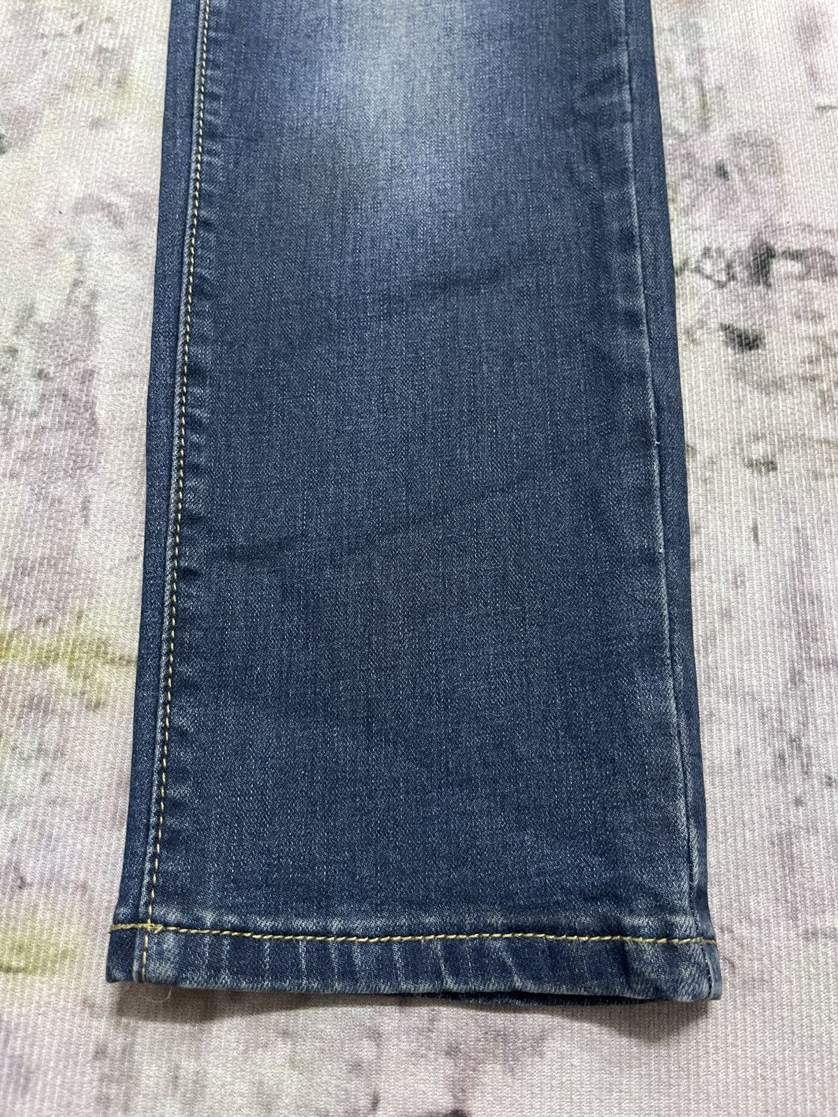 Balmain × Pierre Balmain Pierre Balmain Disstressed Denim Jeans Skinny Size US 34 / EU 50 - 6 Thumbnail