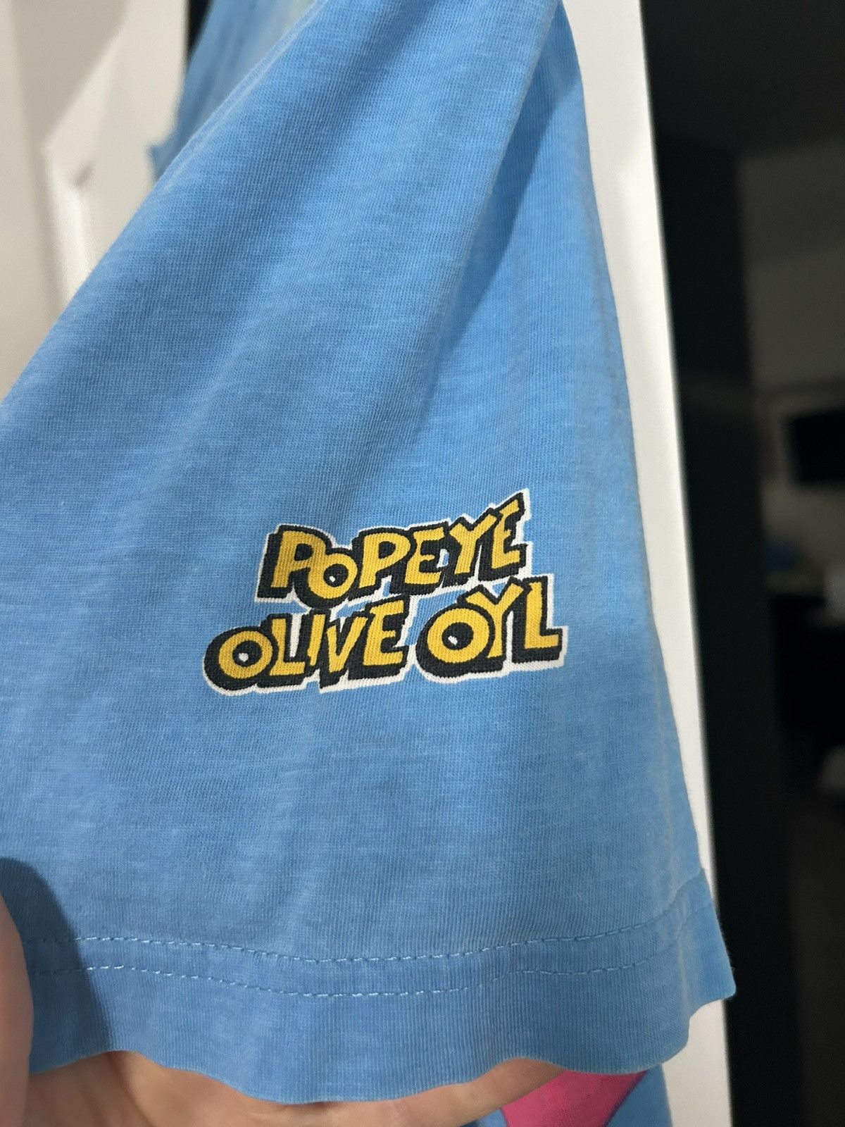 Vintage 1998 VERY RARE VINTAGE Popeyes shirt Size US L / EU 52-54 / 3 - 4 Thumbnail