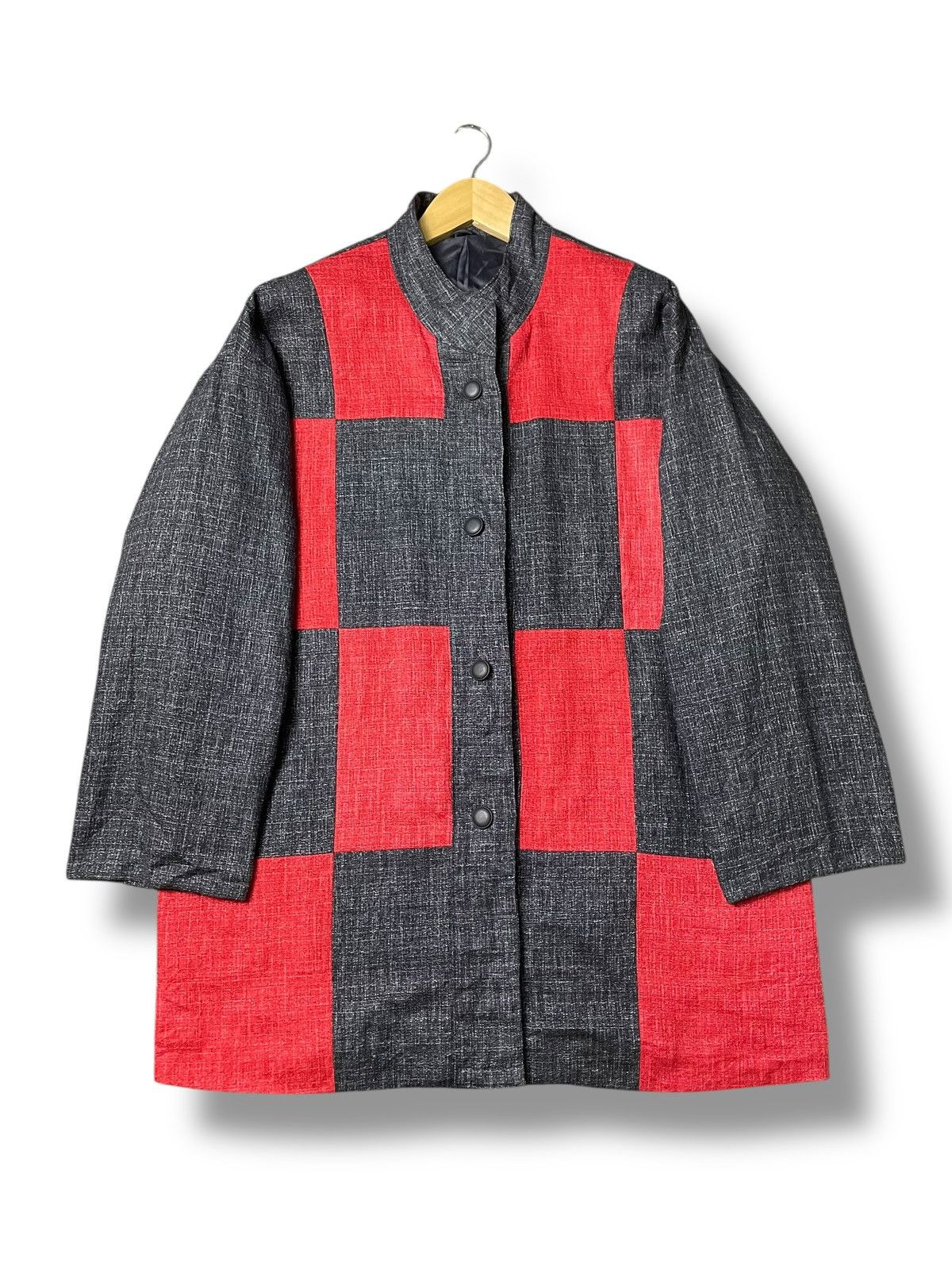 Japanese Brand × Vintage Japanese Brand Patchwork Pattern Light Jacket (109) Size US S / EU 44-46 / 1 - 1 Thumbnail