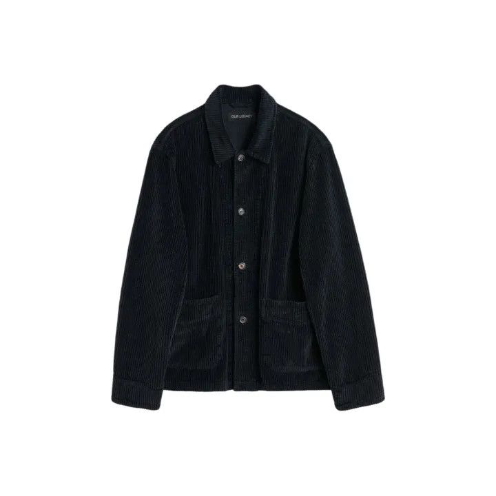 Our Legacy Our Legacy Black Pocketed Jacket 0079 Size US L / EU 52-54 / 3 - 1 Thumbnail