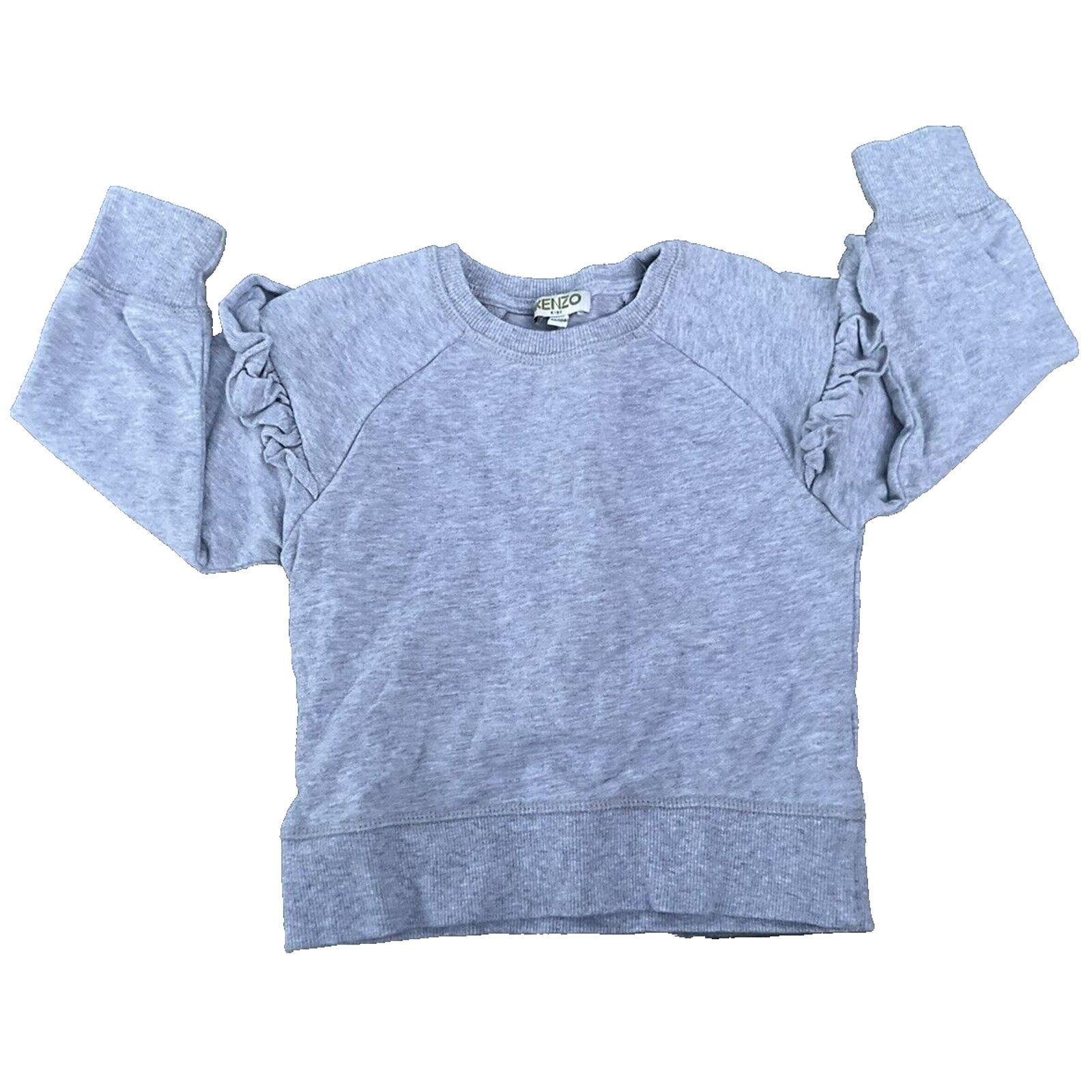 Kenzo KENZO KIDS Girls' Ruffle Accent Sewater top 4 years A000180 Size S / US 4 / IT 40 - 9 Thumbnail