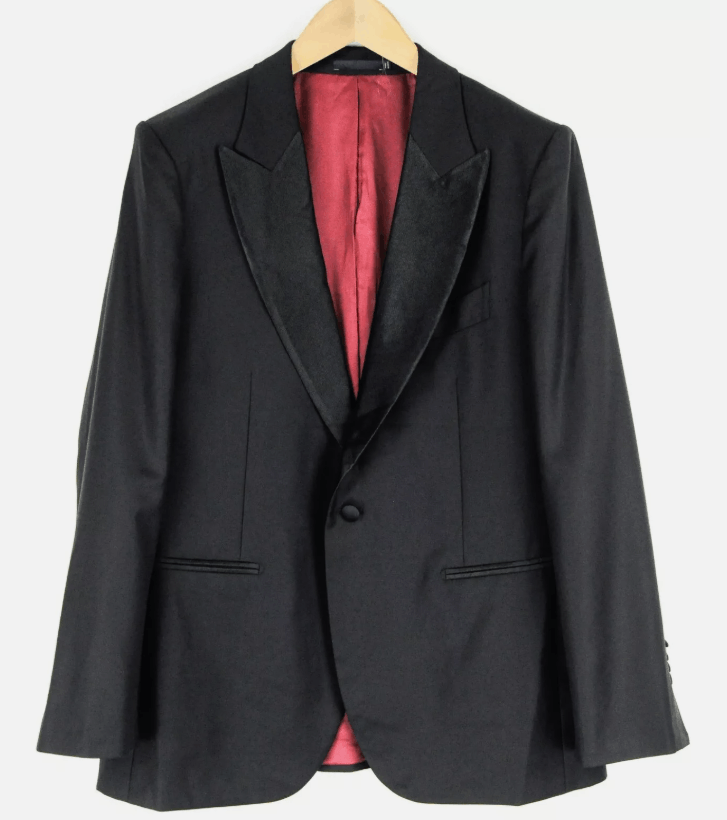 Suitsupply SUITSUPPLY Lazio Tux Men Suit 44S / 35x32 Size 44S - 2 Thumbnail
