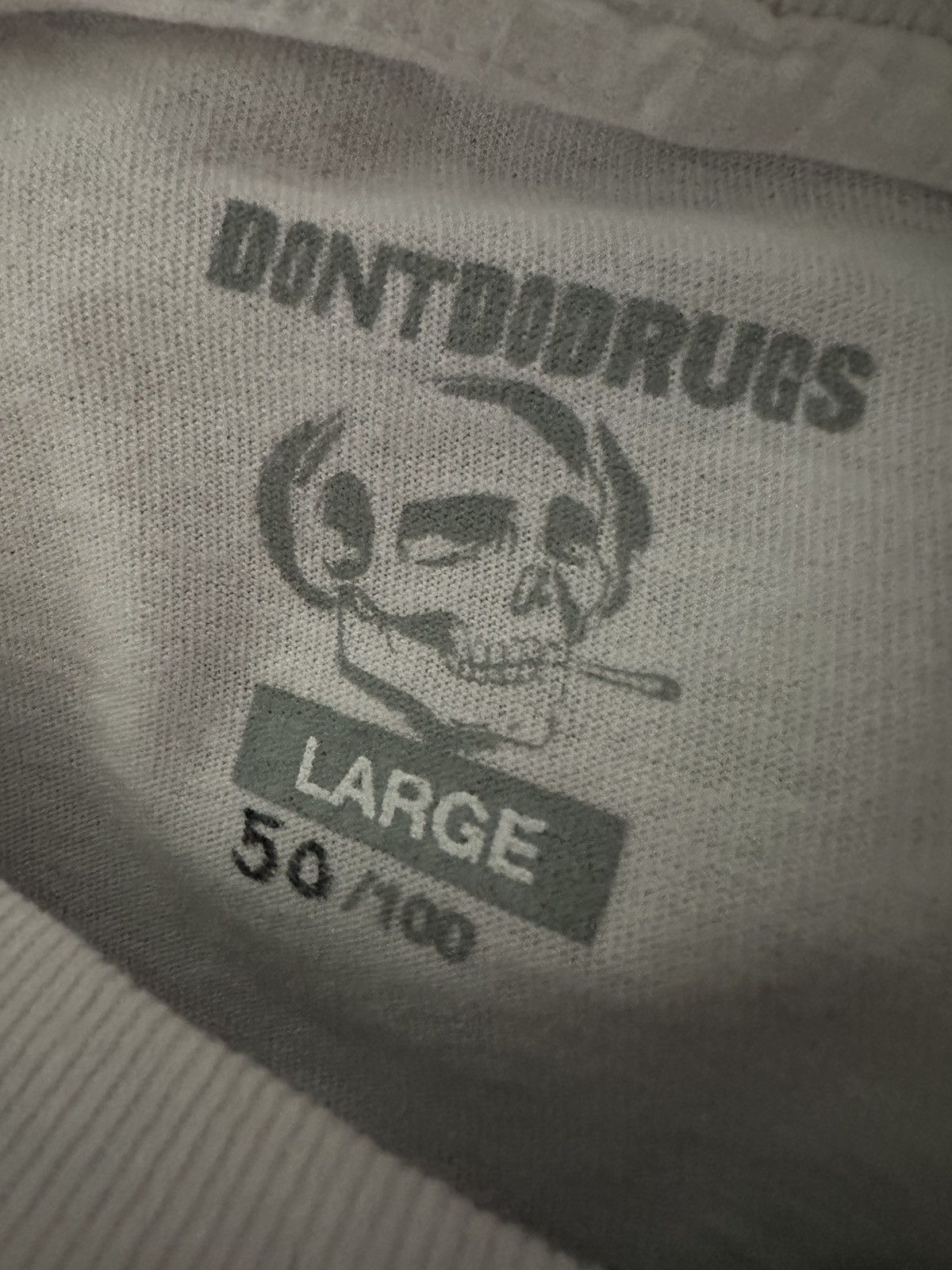 Goth Money Levi Catter DONTDODRUGS White wing tee Size US L / EU 52-54 / 3 - 3 Thumbnail