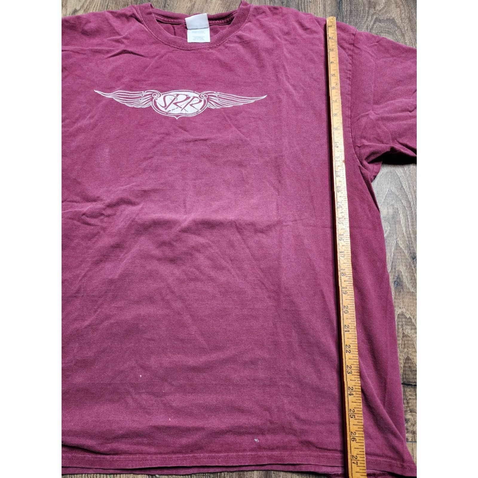 Doublet VINTAGE Port and Company T-Shirt Motorcycle Skull Logo Distressed Double-Sided Adult 2XL Red Mens Size US XXL / EU 58 / 5 - 3 Thumbnail