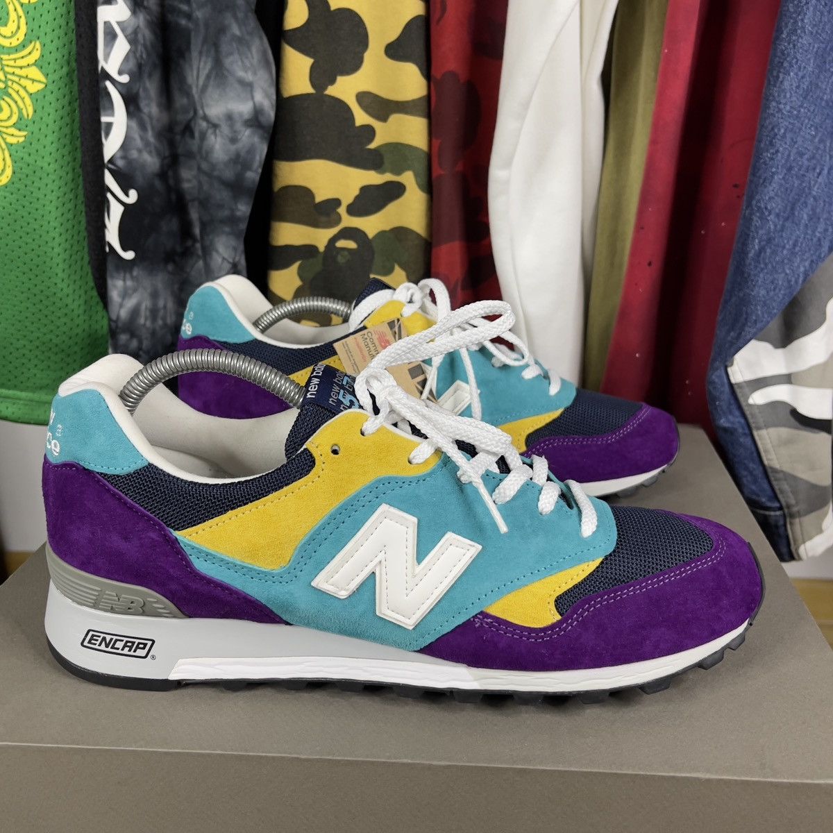 New Balance ☆ made in England M577NGB Multi-color New Balance 577 Made in England 'Recount' M577LP