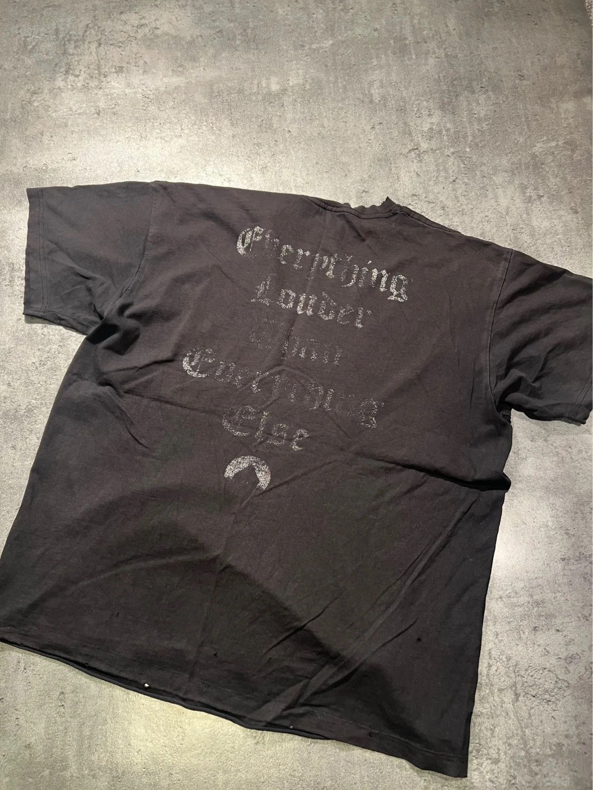 Vintage Vintage rare thrashed destroyed motorhead deutschland tshirt Size US L / EU 52-54 / 3 - 7 Thumbnail