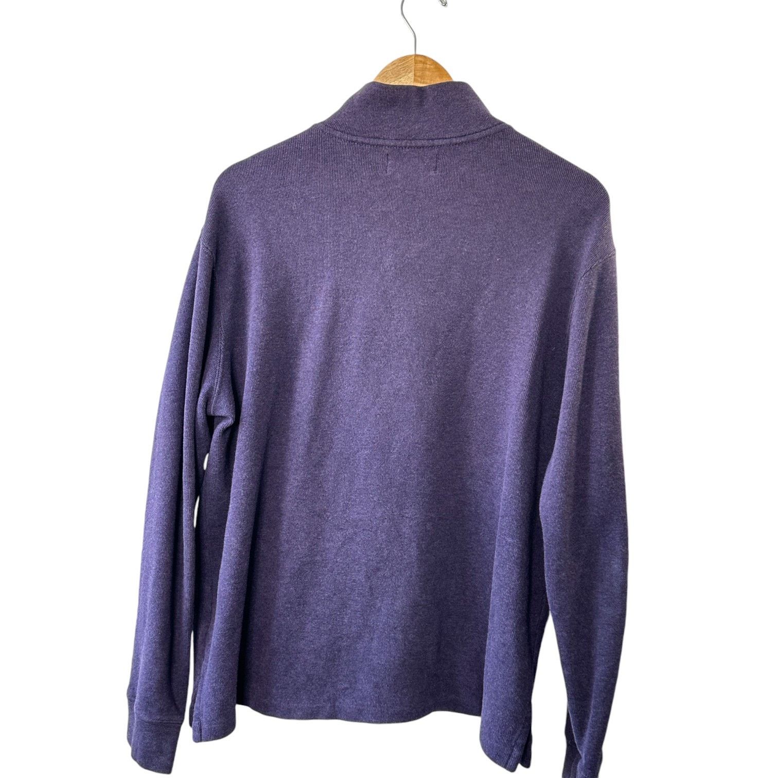 Ralph Lauren Polo Ralph Lauren Purple 1/4 Zip Pullover Sweater Men's L Size US L / EU 52-54 / 3 - 6 Thumbnail