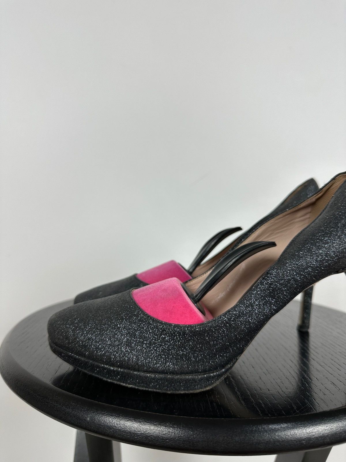 Miu Miu Miu Miu Glitter Heel Size US 6.5 / IT 36.5 - 12 Thumbnail