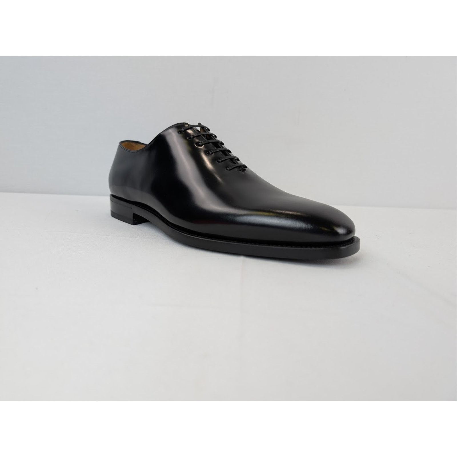 Salvatore Ferragamo o1rshd1 Nero Calf Shoes in Nero Size US 12 / EU 45 - 2 Thumbnail