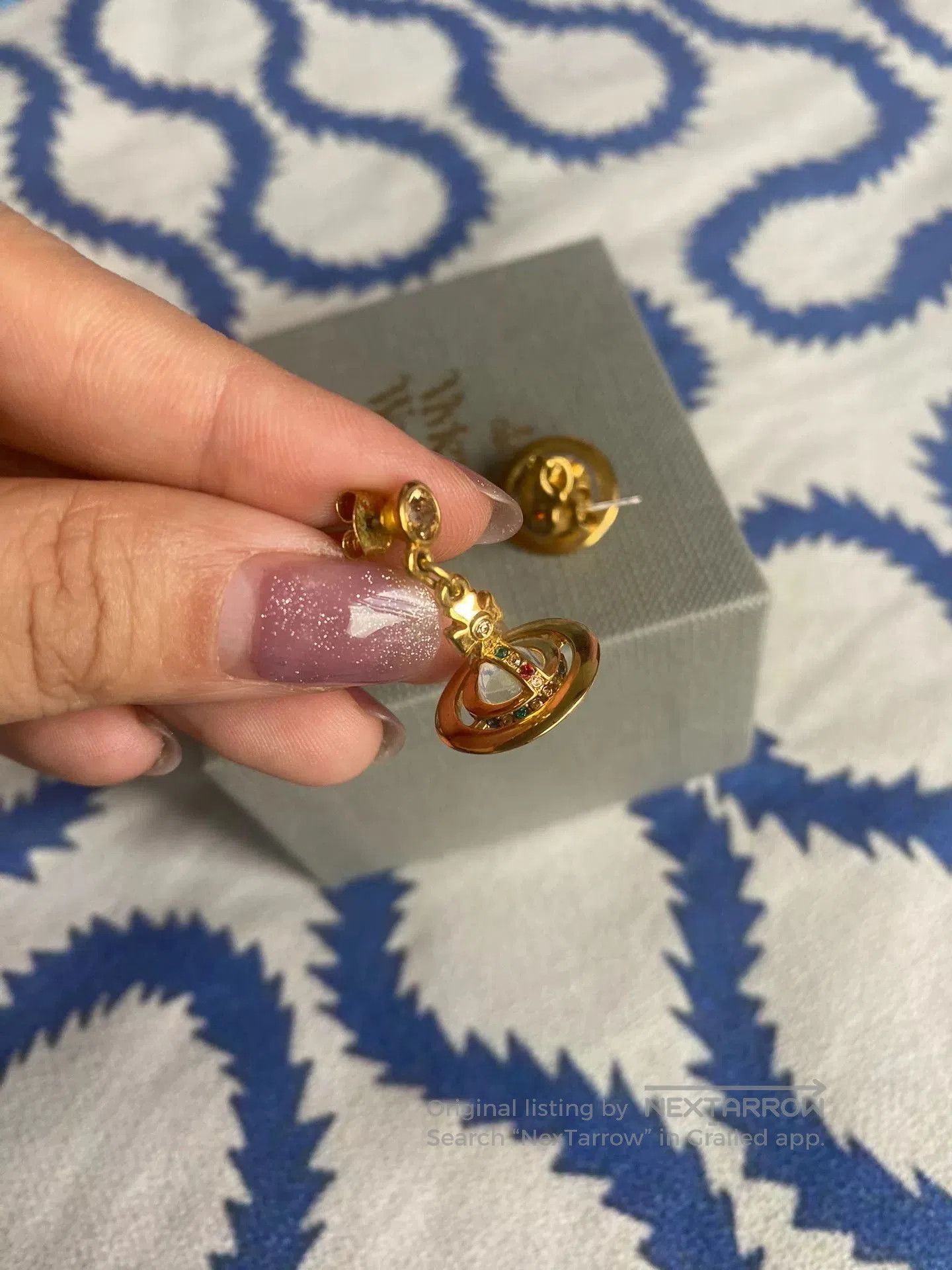 Vivienne Westwood vivienne westwood gold orb earrings. Size ONE SIZE - 2 Thumbnail