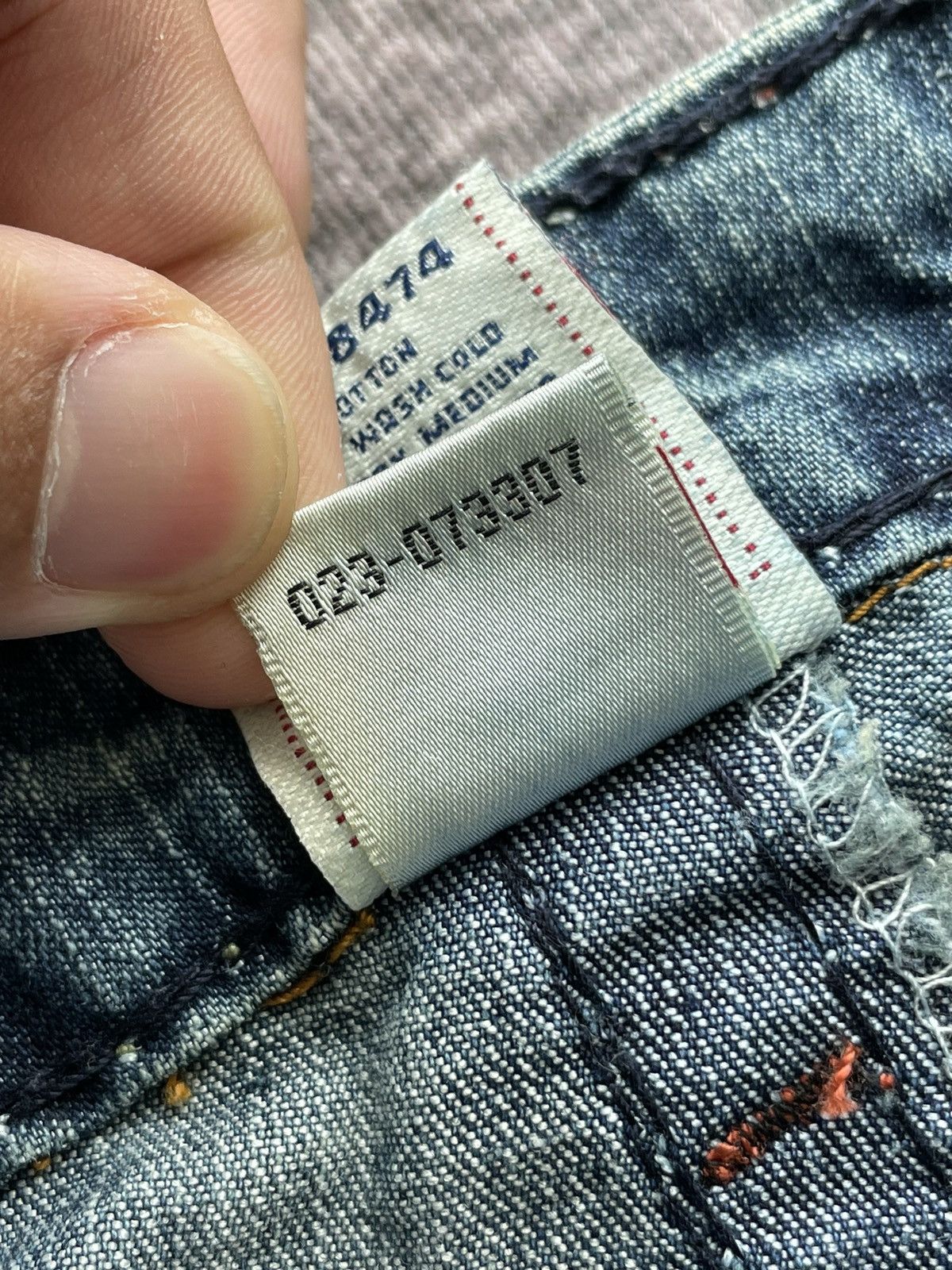 True Religion TRUE RELIGION RICKY SUPER QT MULTI COLOUR DOUBLE STITCH Size US 28 / EU 44 - 7 Thumbnail