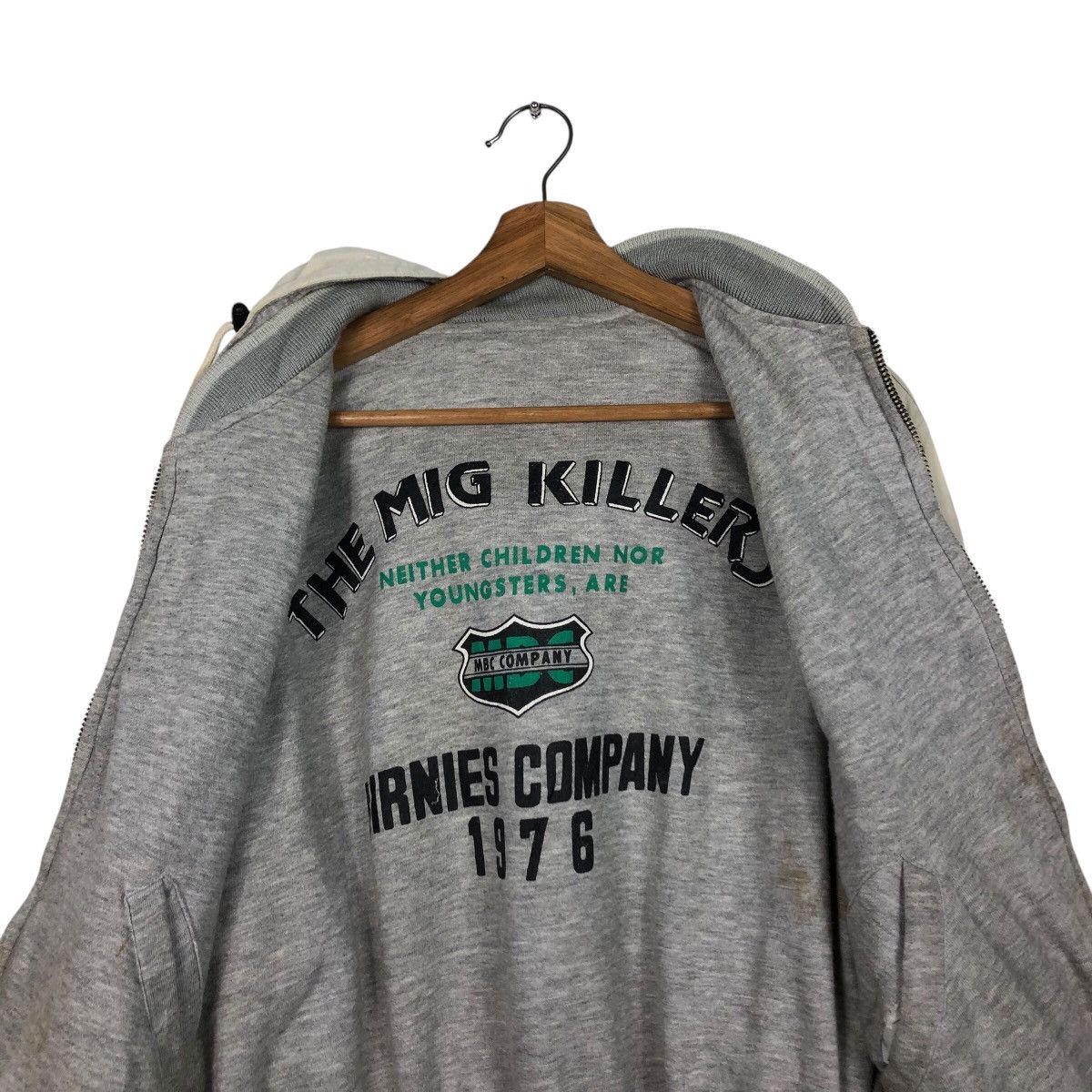 Japanese Brand 📌Mike Birnies Reversible Bomber Jacket Big Logo Issey Miyake Size US M / EU 48-50 / 2 - 19 Thumbnail