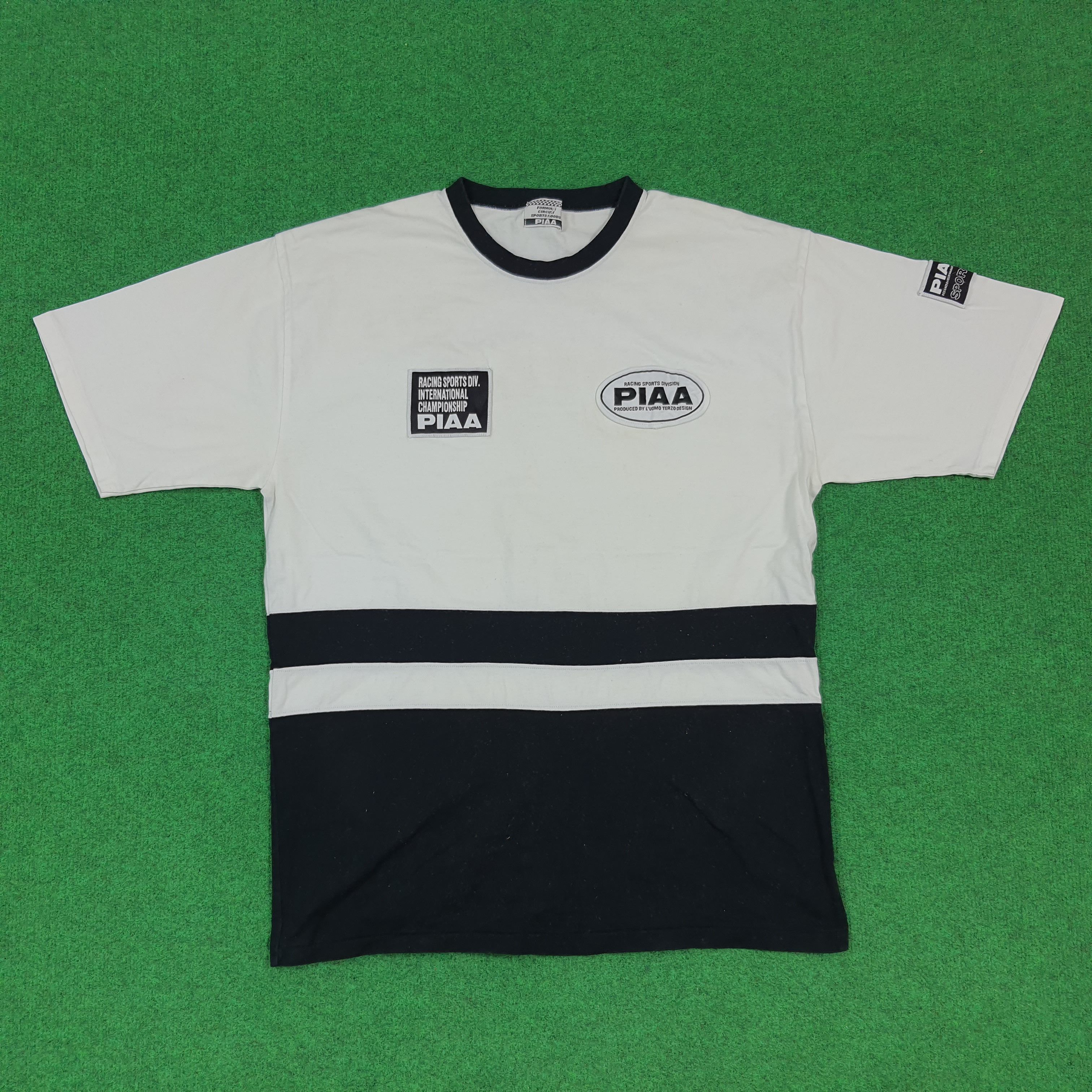 Vintage Vintage PIAA Motor Sports Racing Tshirt C299N79 Size US L / EU 52-54 / 3 - 3 Thumbnail