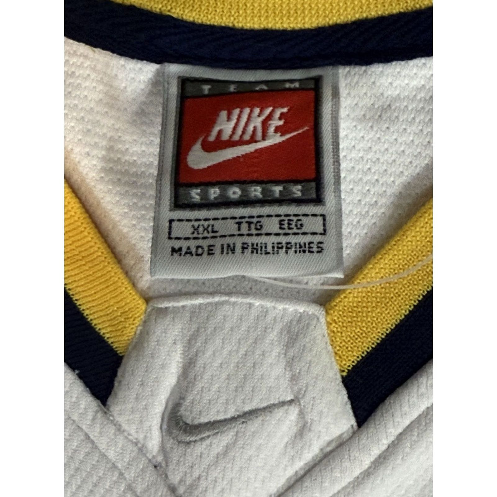 Nike VINTAGE Nike Team Alpha Project Trikot Basketball Jersey Dri-Fit XXL White 90s Nike Dri-FIT Men Tank Jersey 2XL Basketball Mens Size US XXL / EU 58 / 5 - 6 Thumbnail