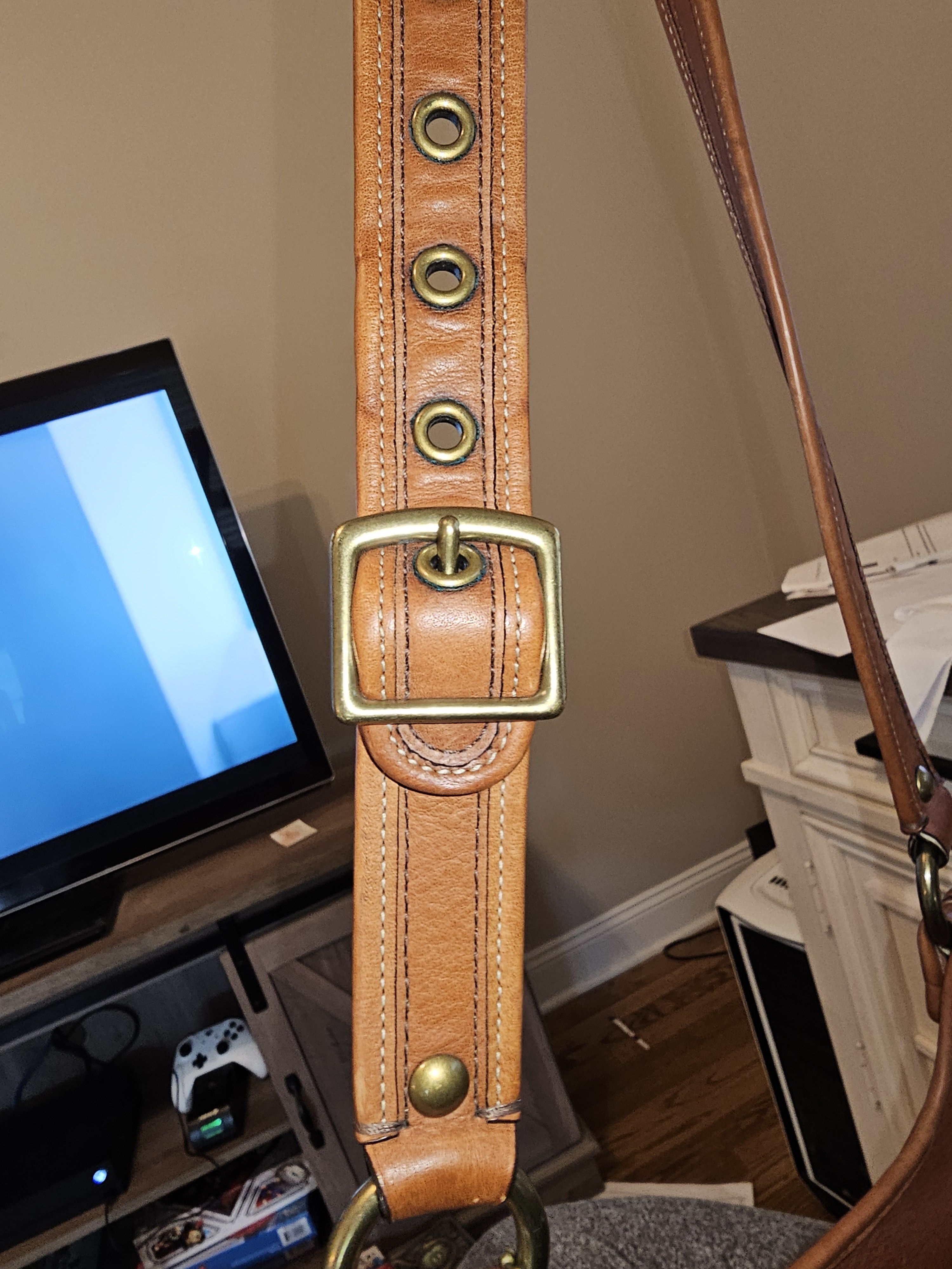 Coach RARE VINTAGE COACH LEGACY BROWN VACHETTA LEATHER HANDBAG Size ONE SIZE - 9 Thumbnail
