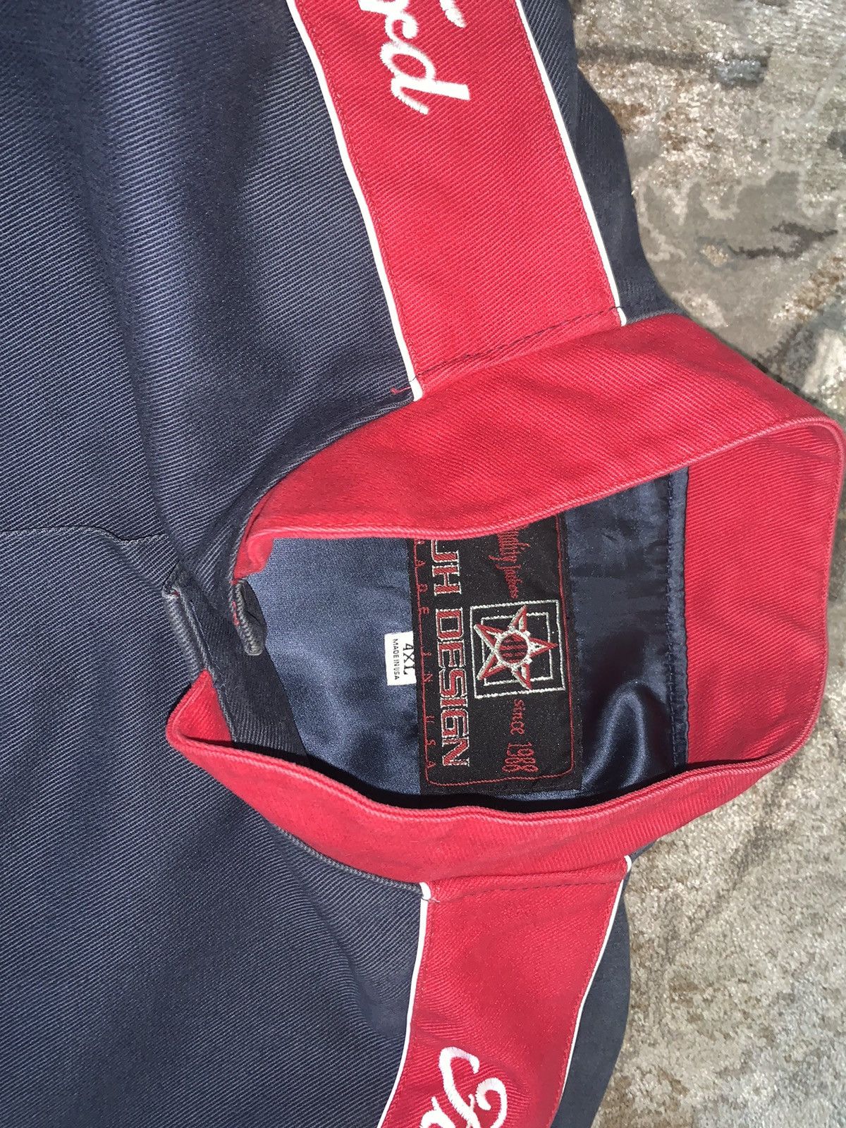 Ford Racing Champions Jeff Hamiltonジャケット Jeff Hamilton Vintage Ford Racing Jacket