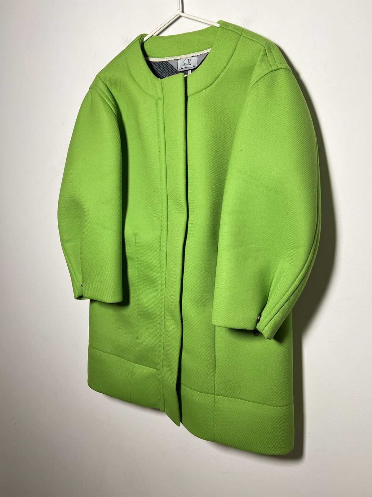 C.P. Company C.P. Company structured coat in a striking neon green Size M / US 6-8 / IT 42-44 - 4 Thumbnail