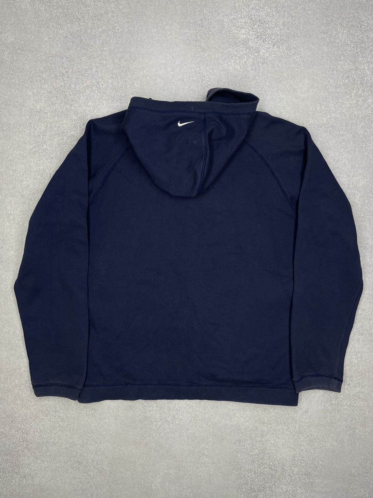Nike × Nike ACG × Vintage Vintage Nike Just Do It Navy Hoodie Big Logo Ninja Style Y2K Size US XL / EU 56 / 4 - 7 Thumbnail