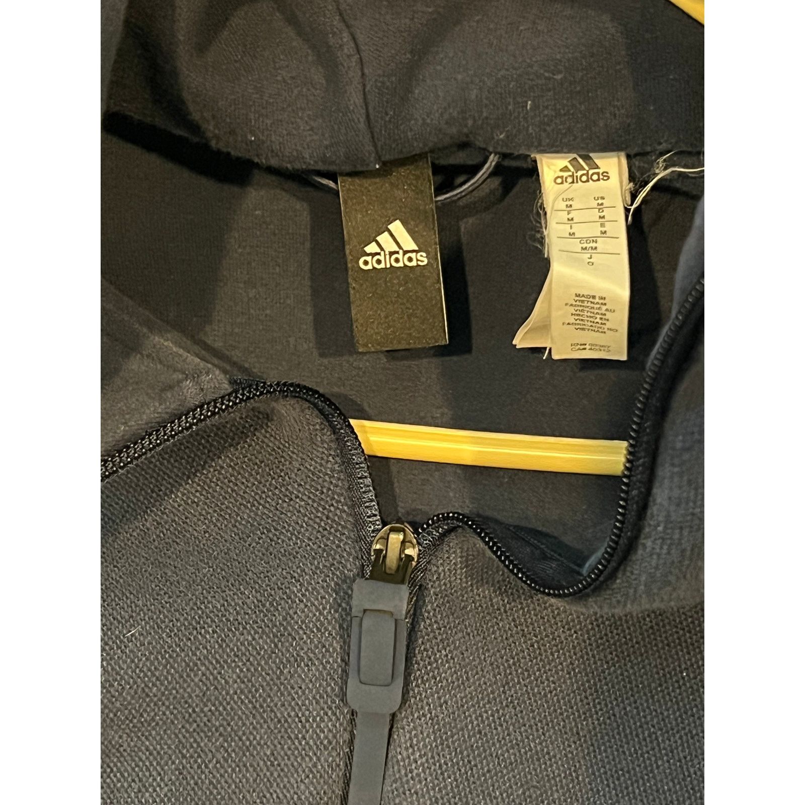 Adidas Adidas ZNE Blue Full Zip Hoodie Jacket Mens Medium Size US M / EU 48-50 / 2 - 4 Thumbnail