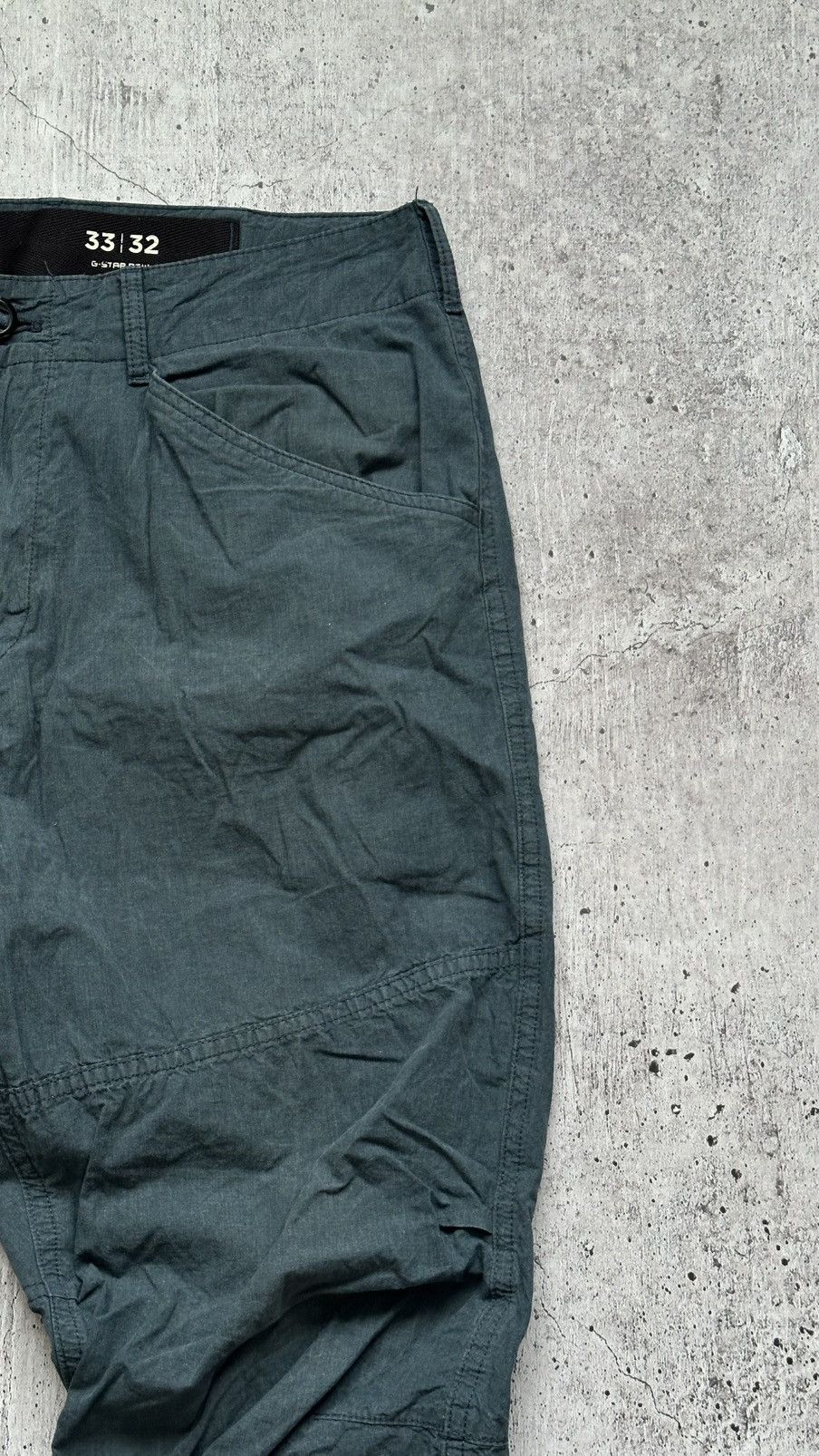 G-Star G Star Raw 3D Regular Tapered Cargo Y2K Pants Size US 33 - 2 Thumbnail