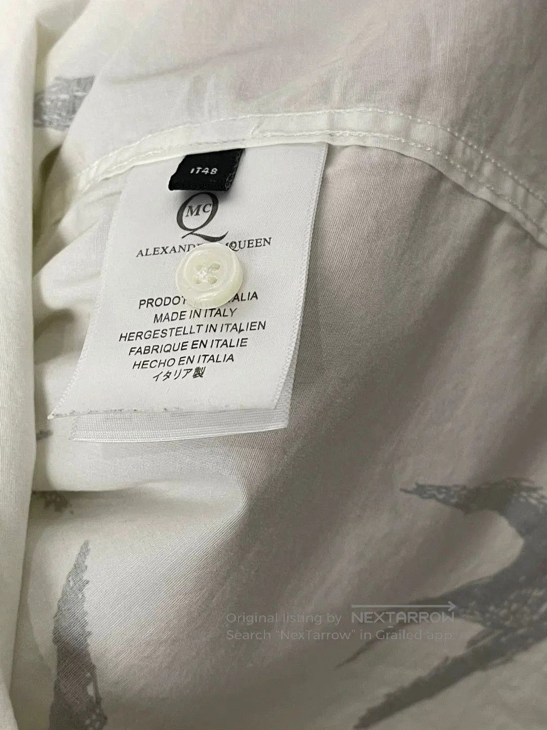 McQ Alexander McQueen Alexander McQueen Swallow Shirt Jacket. Size US M / EU 48-50 / 2 - 7 Thumbnail