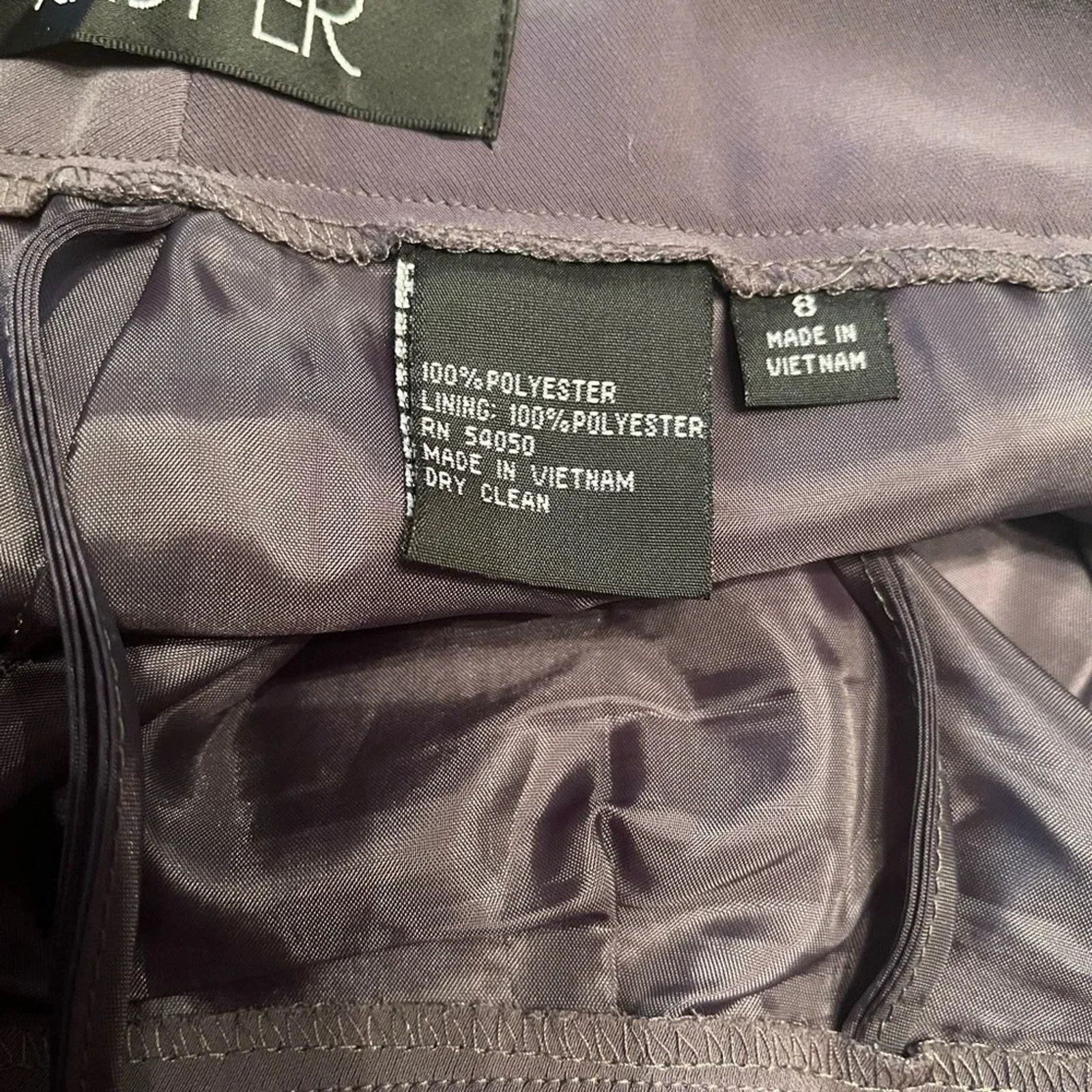 The Unbranded Brand Kasper Fieldstone Grey dress pants, size 8 Size 30" / US 8 / IT 44 - 6 Thumbnail