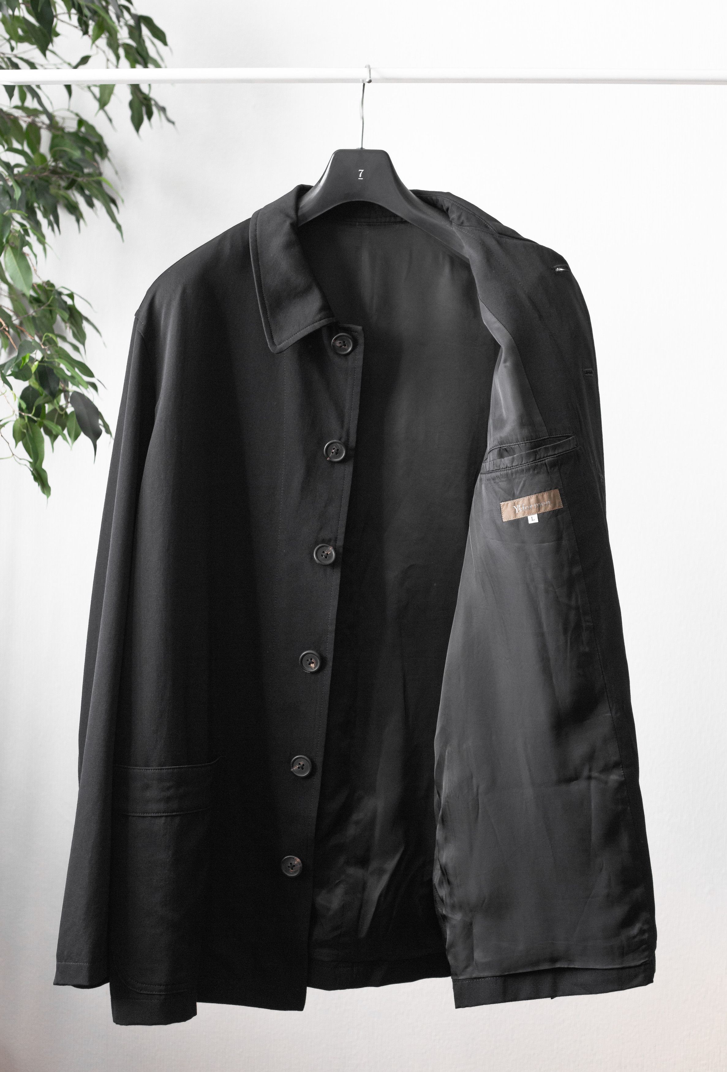 Yohji Yamamoto 1995AW wool coat Size US L / EU 52-54 / 3 - 5 Thumbnail