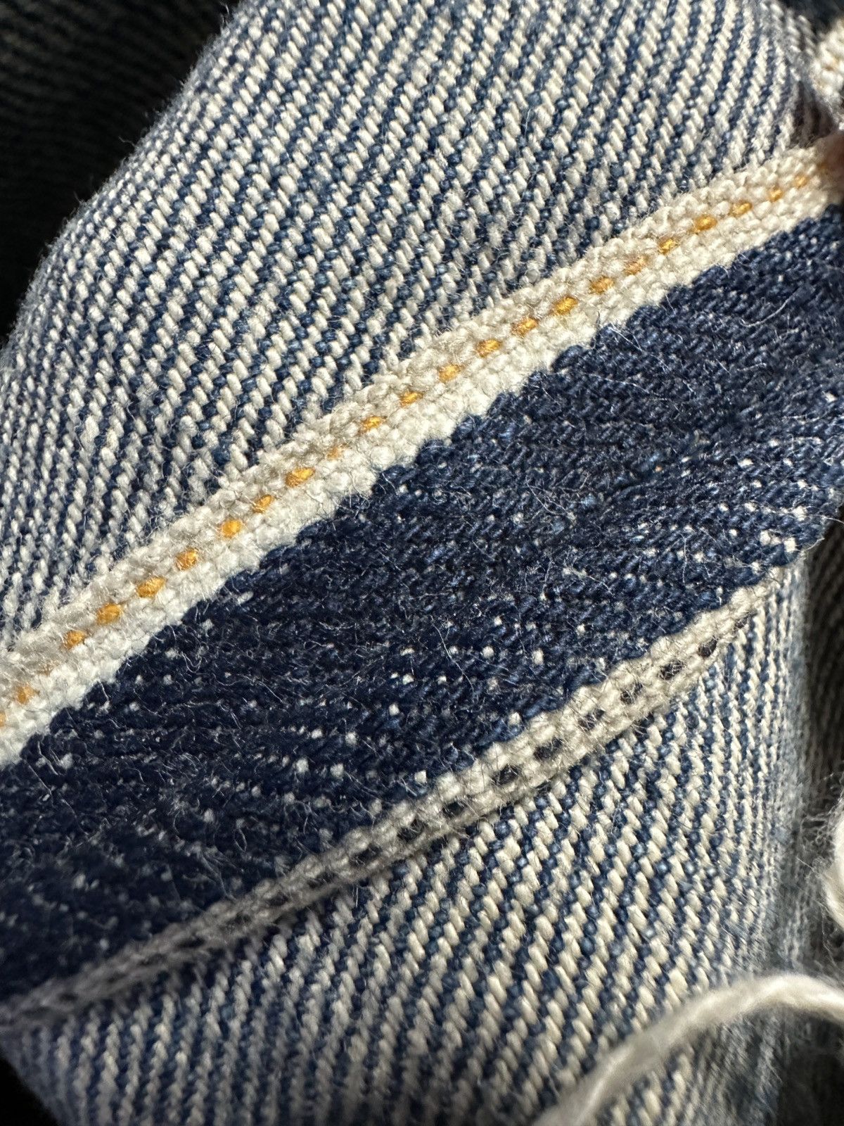 Evisu Buckle Back Thrashed No 2 2000s Selvedge seagulls back cinch Size US 34 / EU 50 - 18 Thumbnail