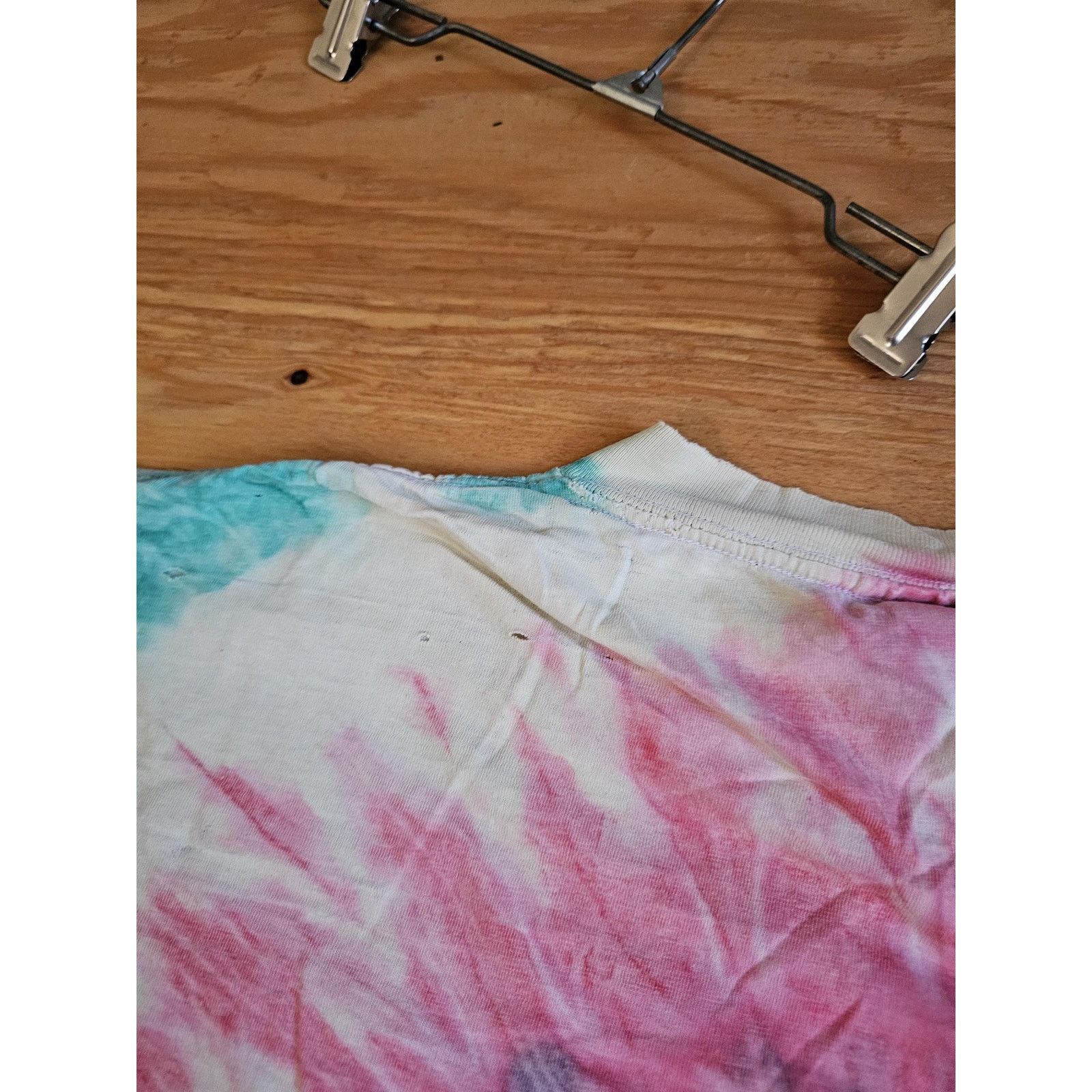 Other Save the Planet Hard Rock Cafe Jamaica Tye Dye Red XL 1990s Size US XL / EU 56 / 4 - 7 Thumbnail