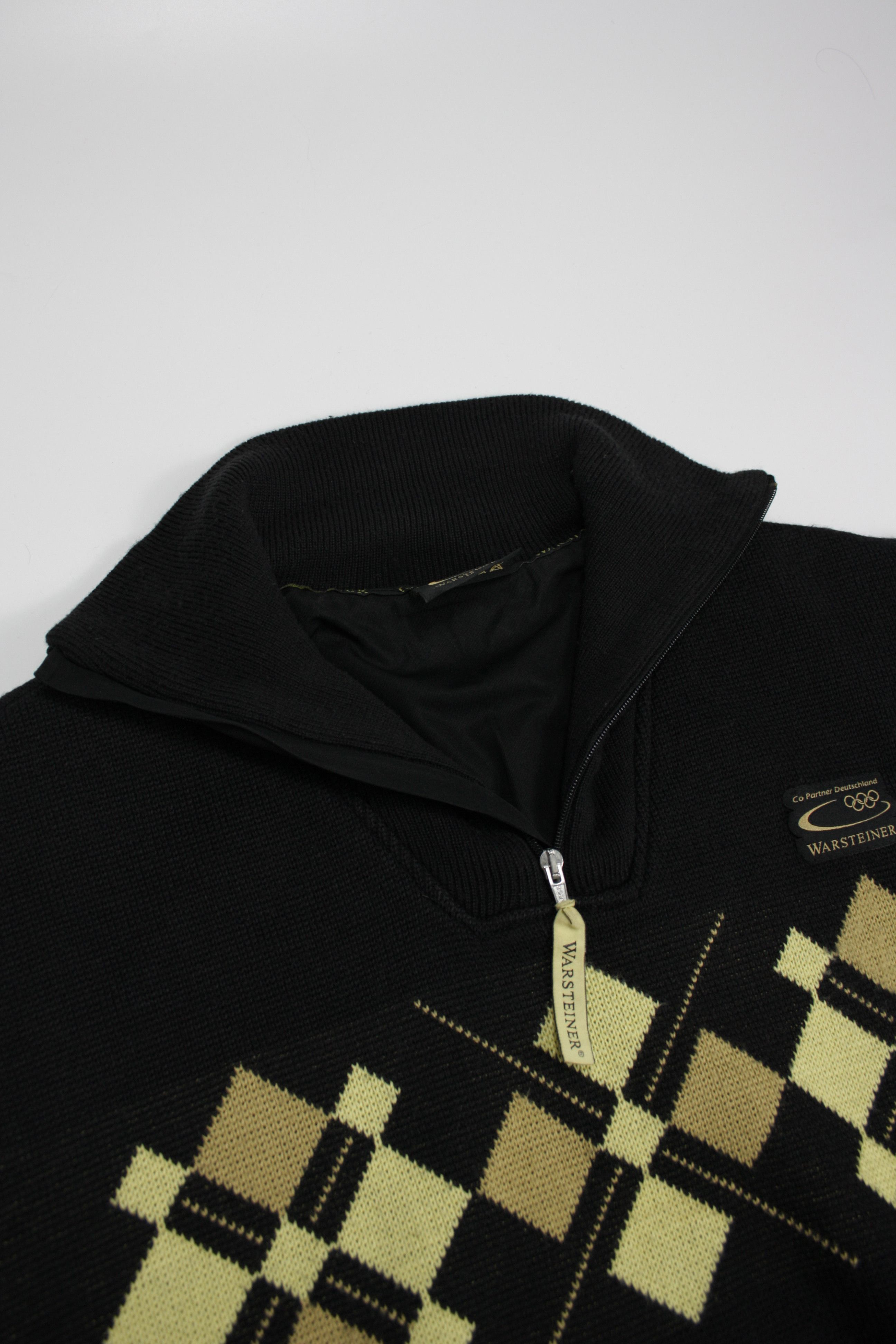Vintage Warsteiner 90s Olympics Windstopper Ski Winter Sweater Size US M / EU 48-50 / 2 - 3 Thumbnail