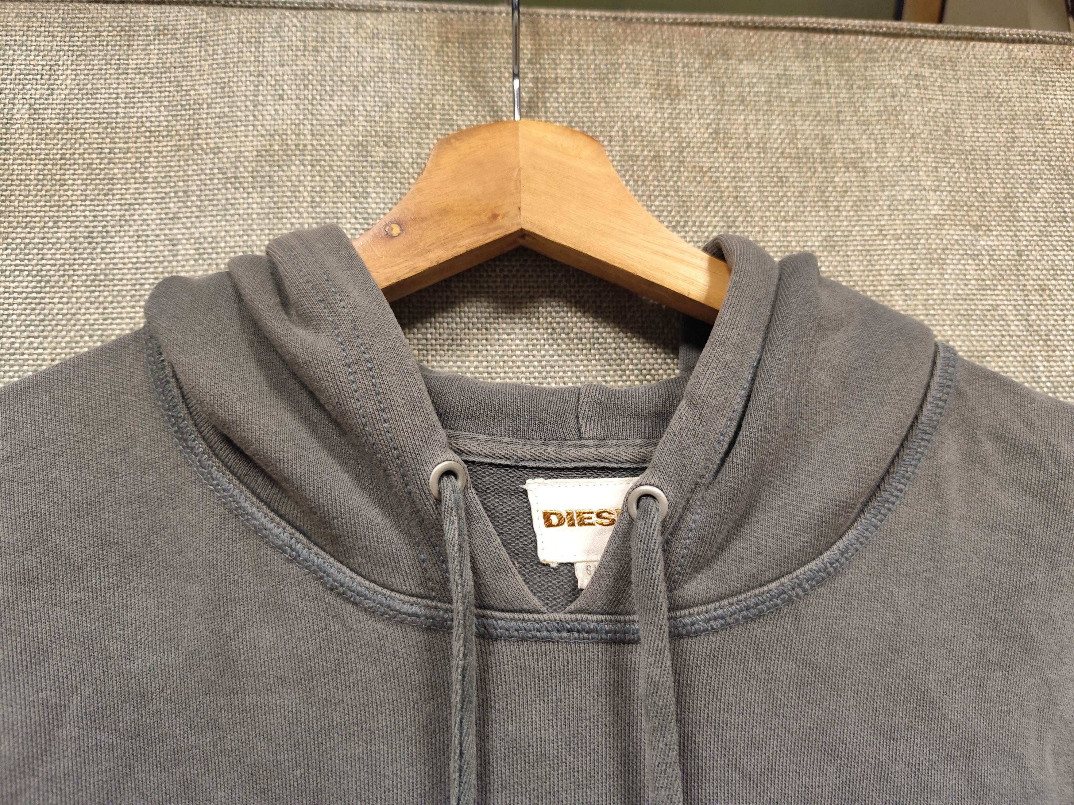 Designer × Diesel × Vintage sweatshirt hoodie diesel lost in focus made in bulgaria Size US M / EU 48-50 / 2 - 4 Thumbnail