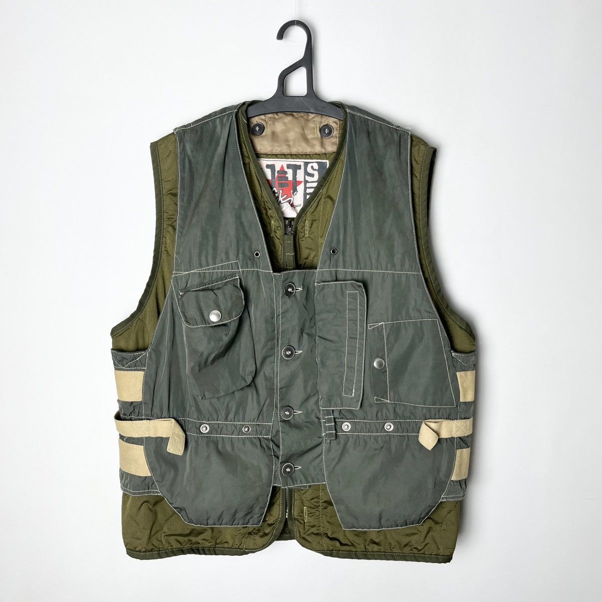 JET SET RARE JETS / JETSET Tactical Utility Vest — TYPE MEG A-9 Size US M / EU 48-50 / 2 - 3 Thumbnail