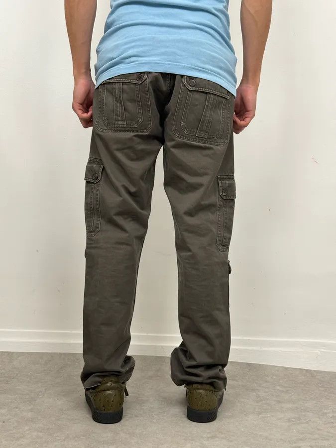 Dolce & Gabbana SS2008 Dolce & Gabbana Multi Pockets Olive Cargo Pants Size US 34 / EU 50 - 4 Thumbnail