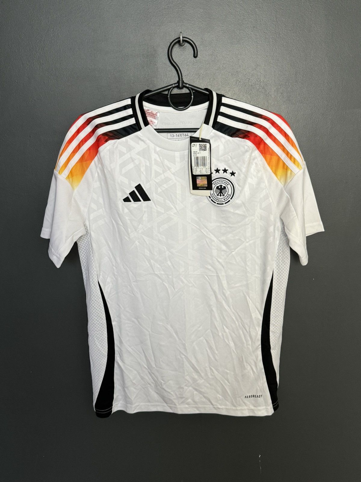 Adidas KIDS New Germany National Team 2024 Home Football Jersey Size US XS / EU 42 / 0 - 1 Thumbnail