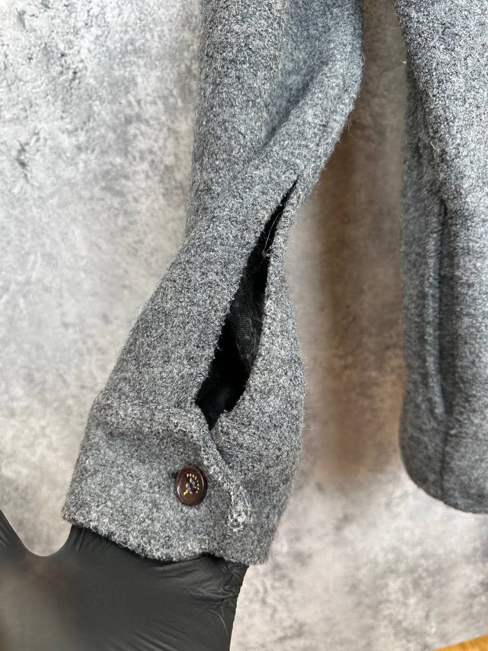 Percival Percival Wool Blend Overshirt Jacket Button Up with Pockets Size US L / EU 52-54 / 3 - 9 Thumbnail