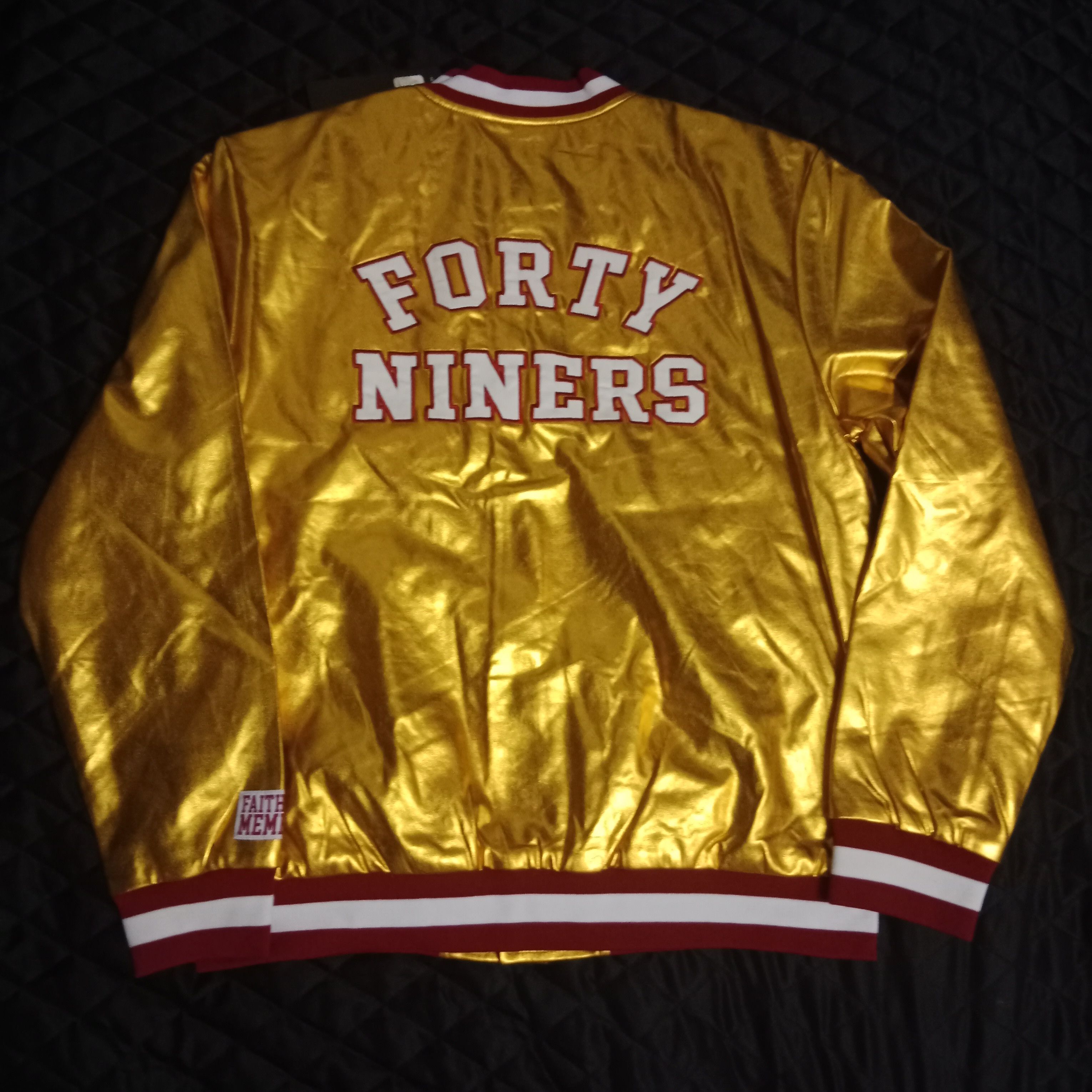 The Wild Collective San Francisco 49ers Bomber Jacket