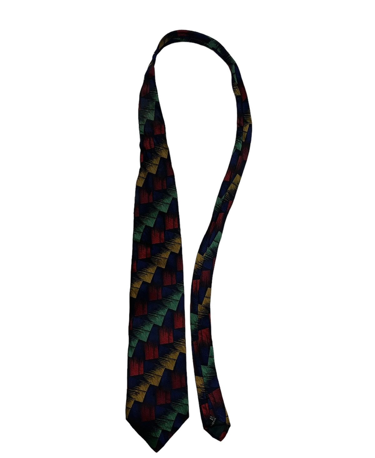 Designer × Missoni Missoni Cravette Italy 100% Silk Men's Tie Multicolor native Size ONE SIZE - 3 Thumbnail