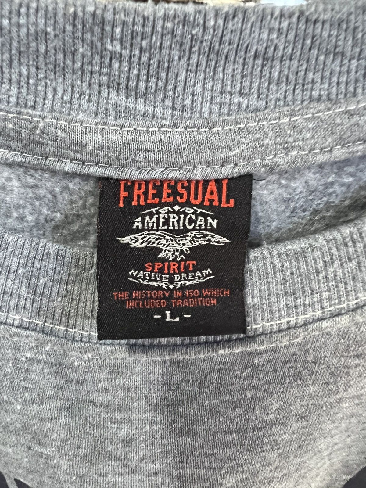 Other 🔥Freesual American Spirit USAF Crewneck Sweatshirt Size US M / EU 48-50 / 2 - 12 Thumbnail