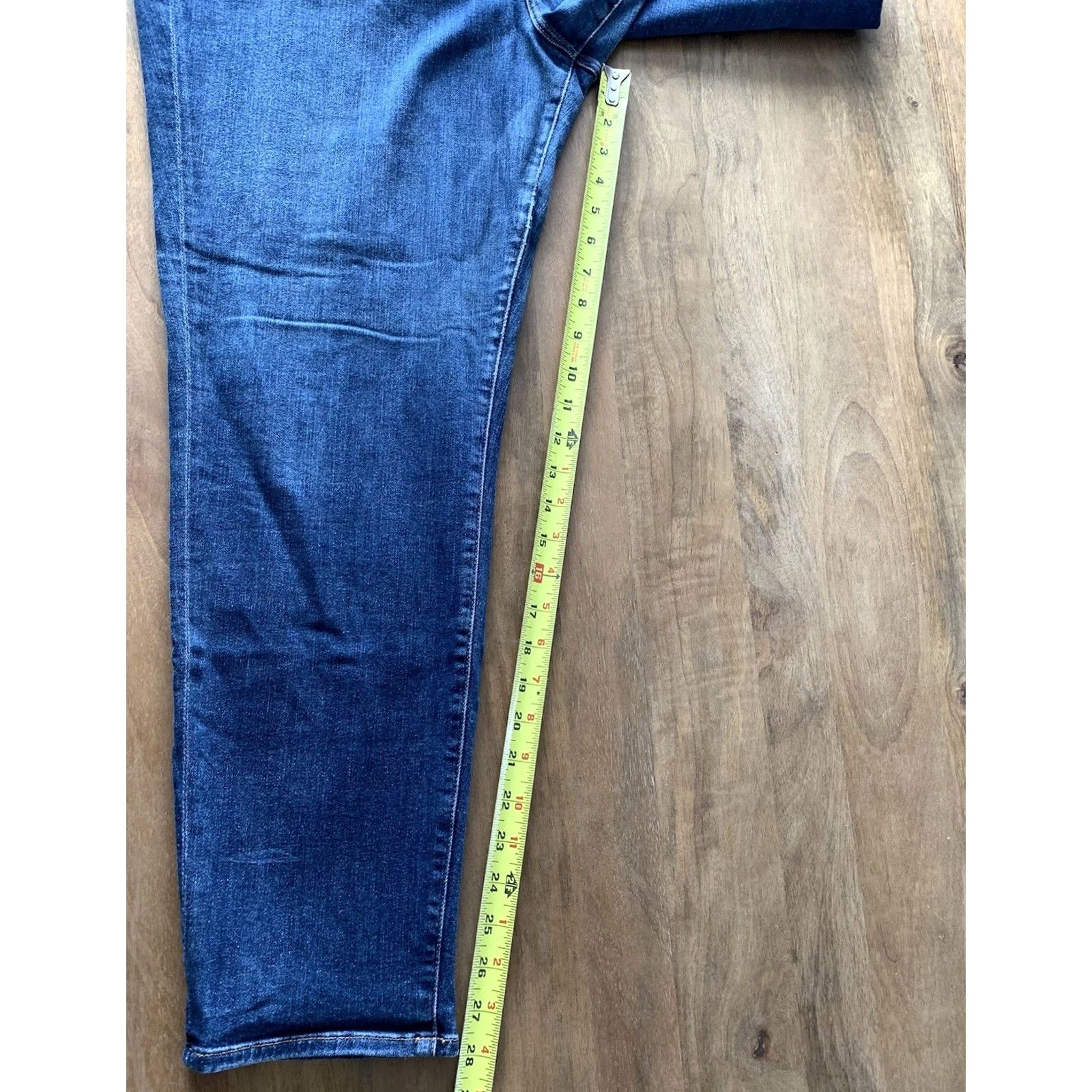 Good American Good American Jeans Women’s 22 Blue High Rise Stretch Denim Jeans Size 40" / US 18 - 6 Thumbnail