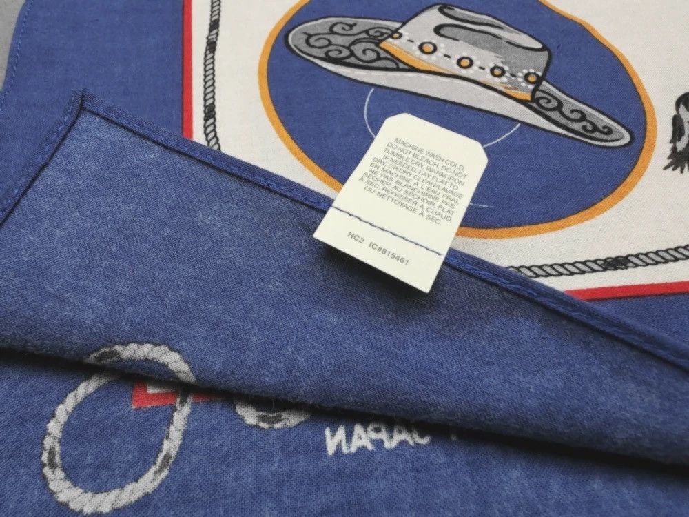 RRL Ralph Lauren RRL Vintage Rodeo Cowboy Bandanna COTTON Scarf handkerchief Size ONE SIZE - 11 Thumbnail